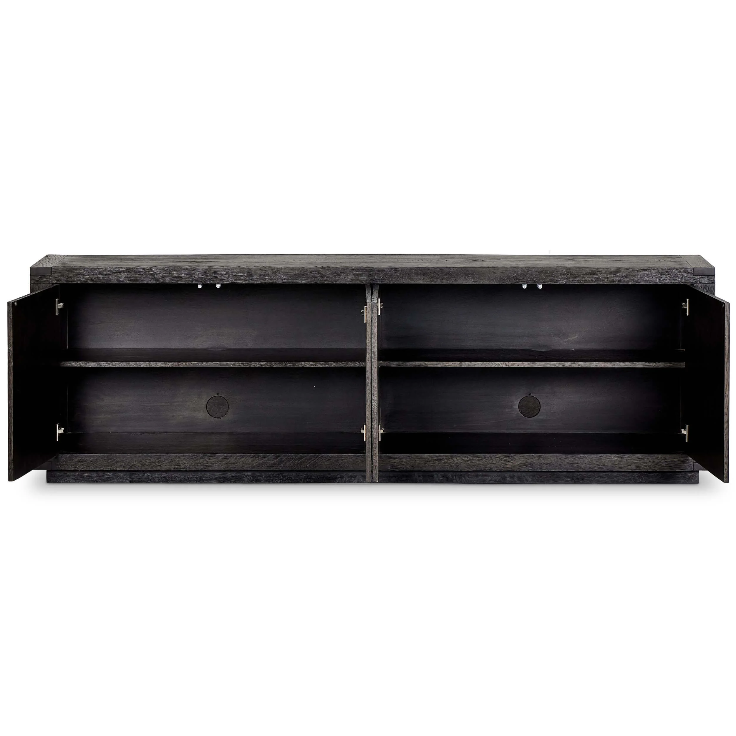 Warby Sideboard, Worn Black by Four Hands - Image 4