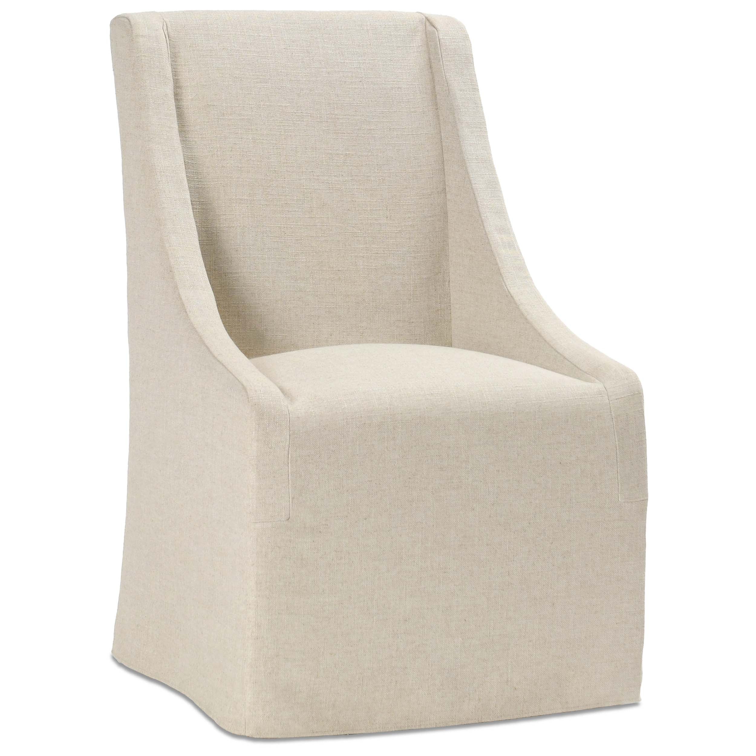 Warwick Rolling Dining Chair, Oatmeal, Set of 2