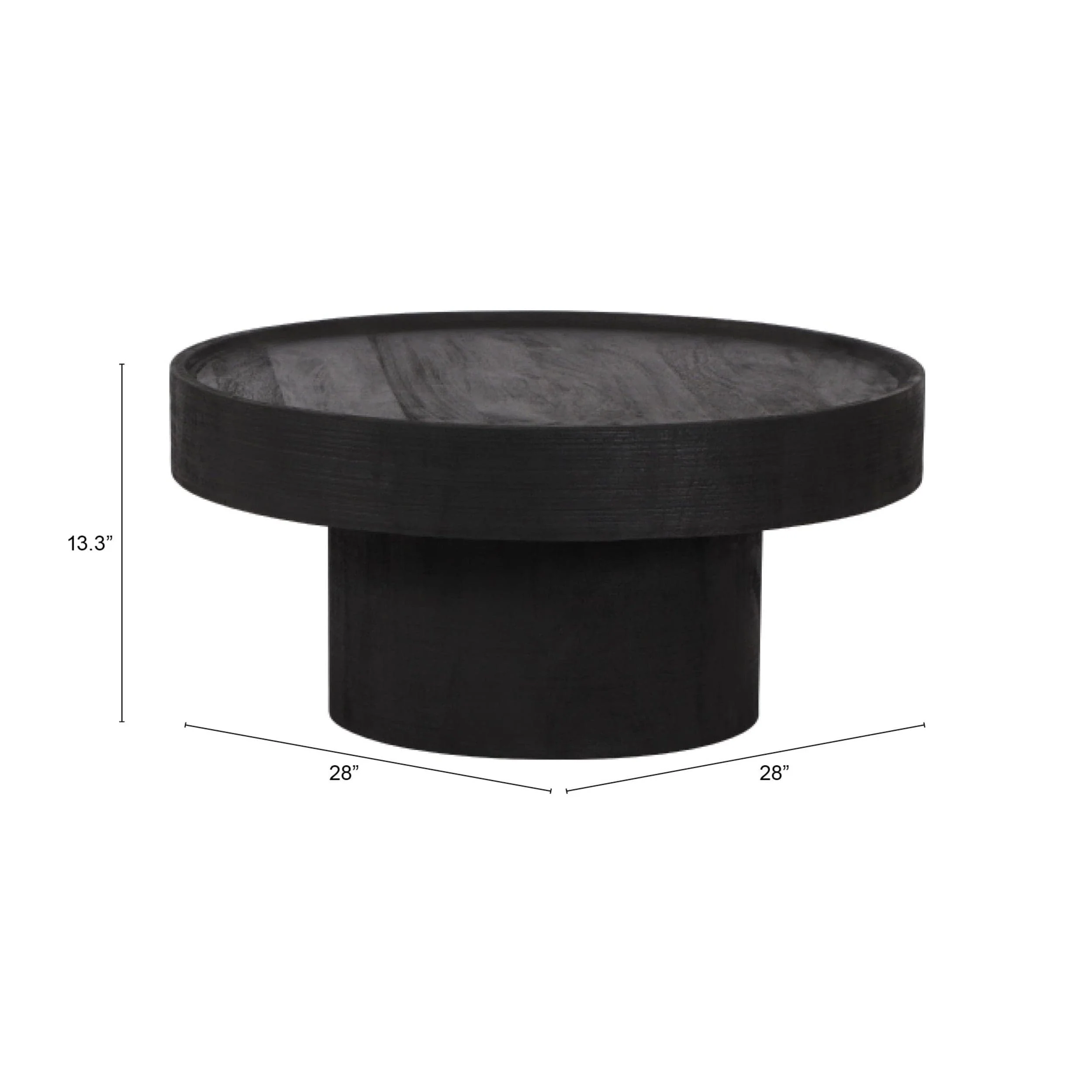 Watson Coffee Table, Black - Image 5