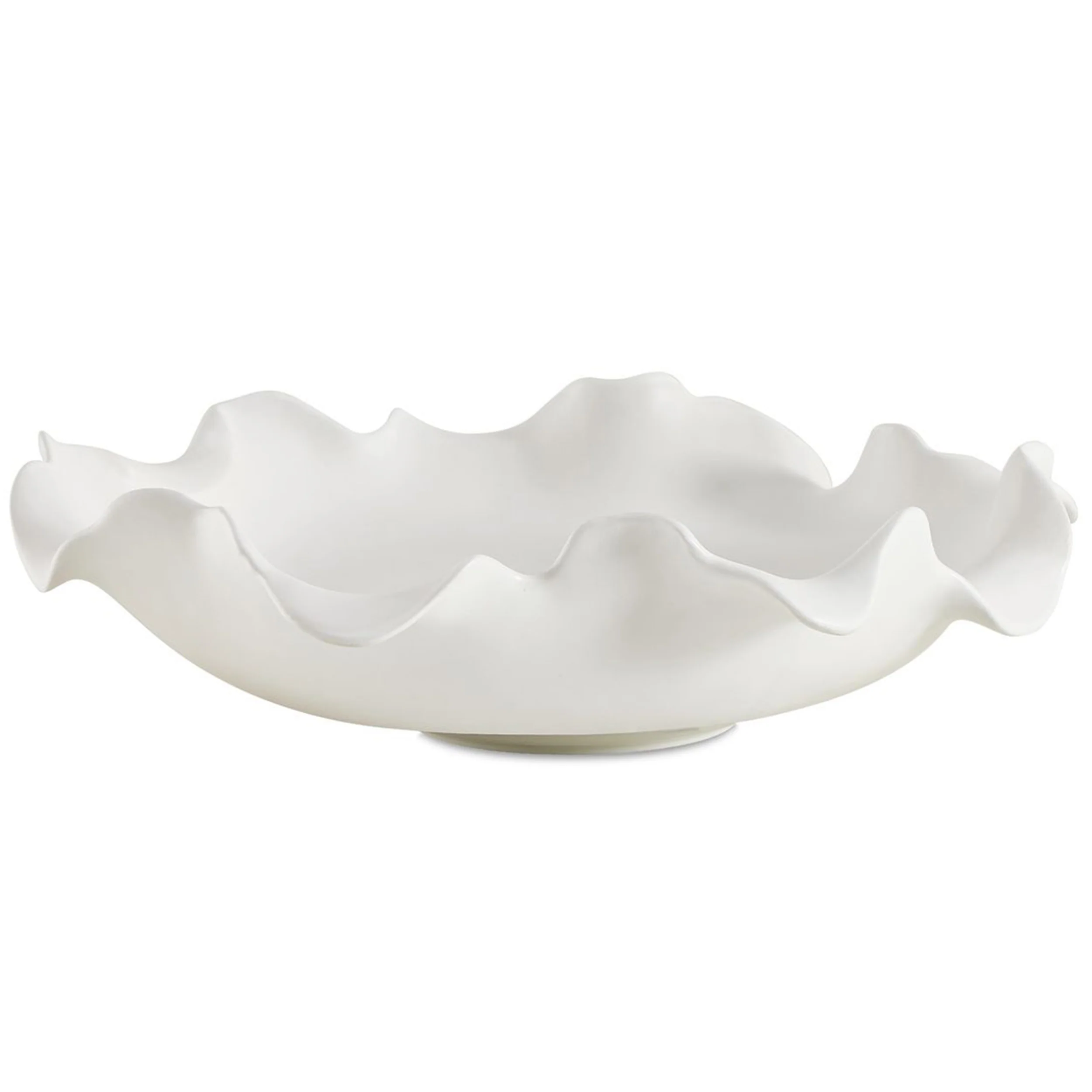 Wave Crest Bowl, White