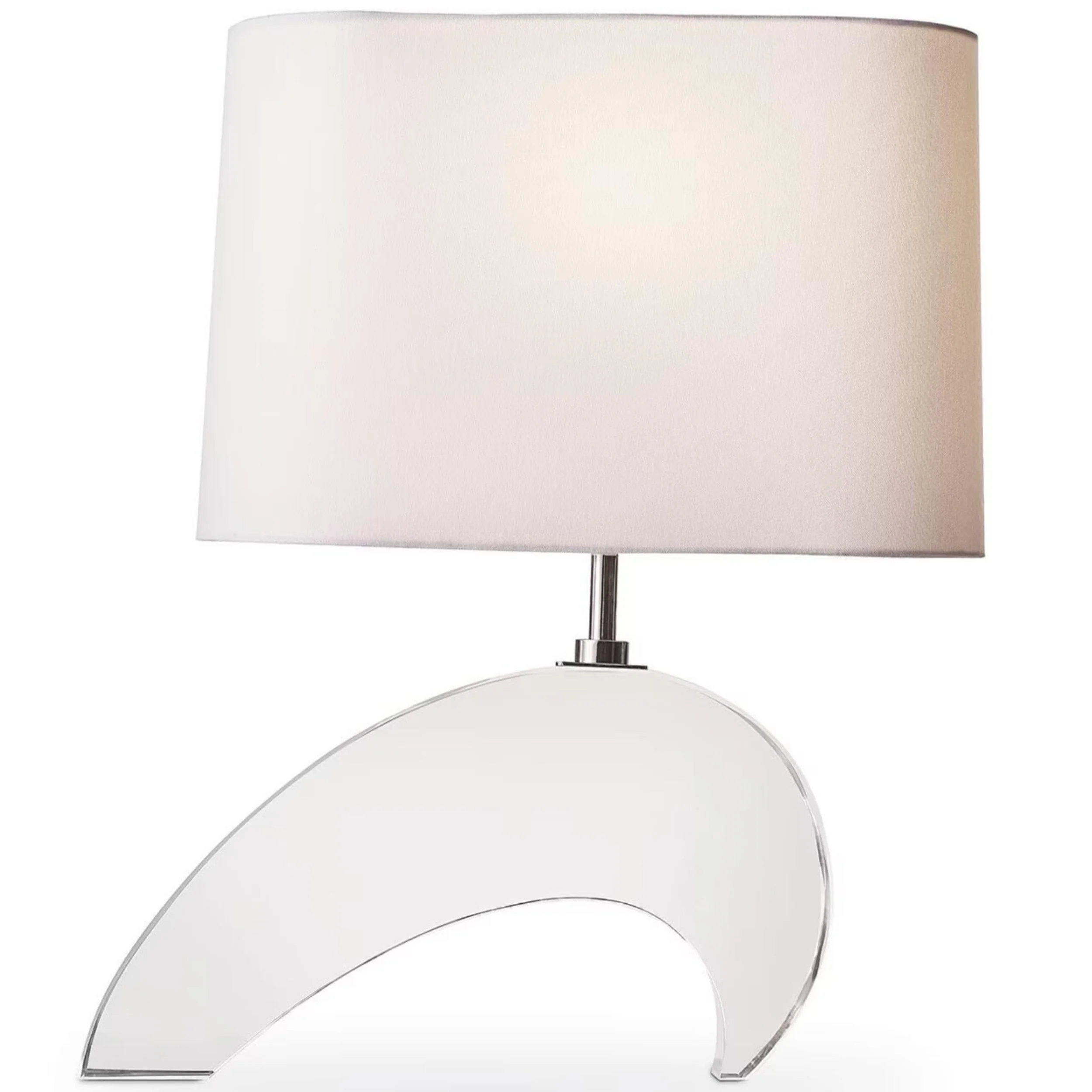 Wave Crystal Table Lamp, Clear - Image 2