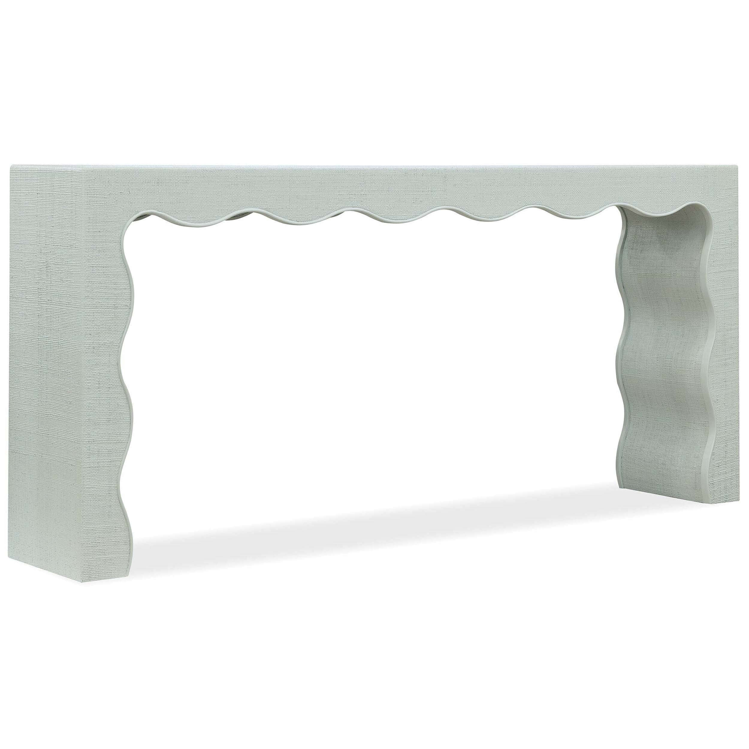 Waverly Console Table, Blue Green