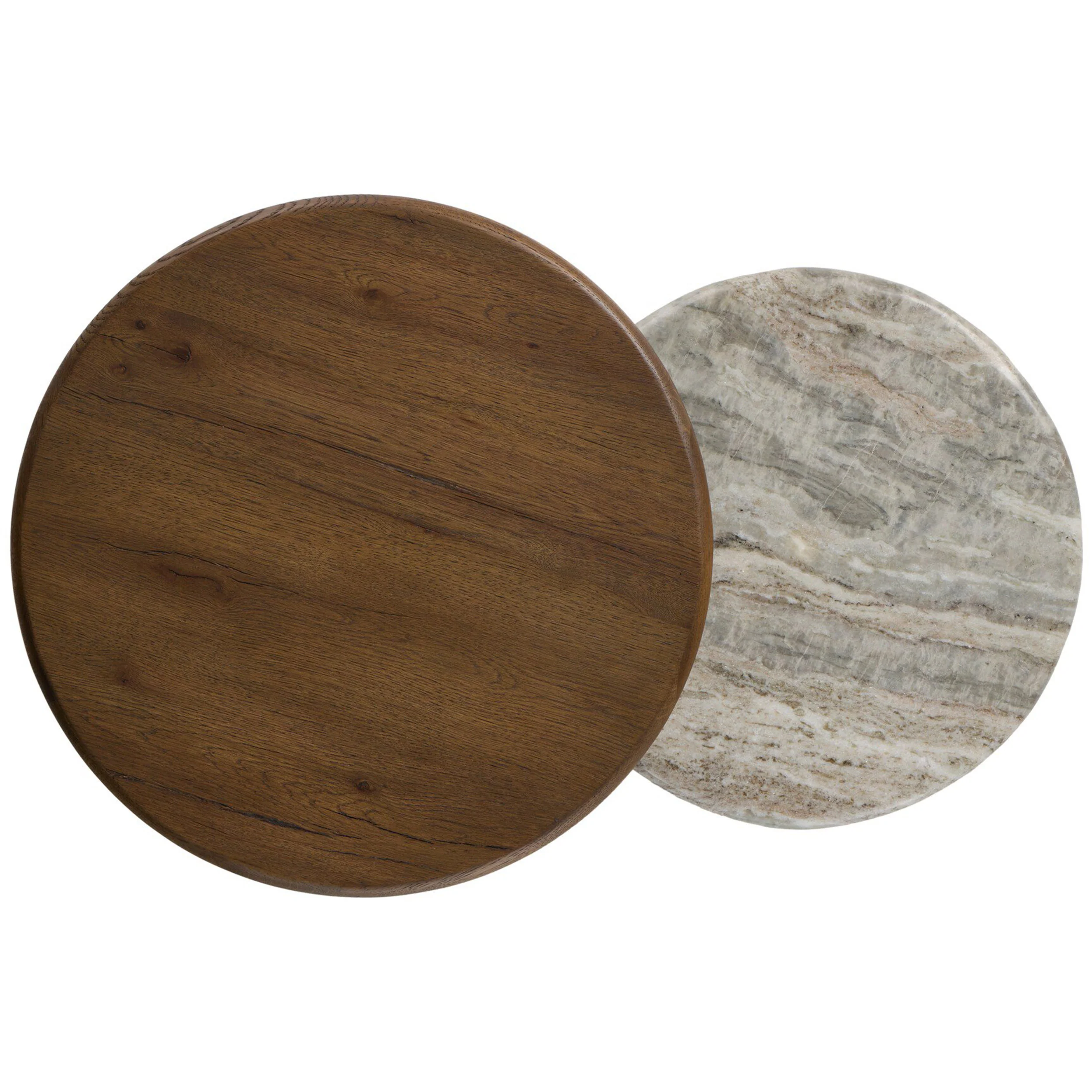 Waylie Nesting End Tables, River Grey/Rustic Fawn by Amber Lewis x Four Hands - Image 4