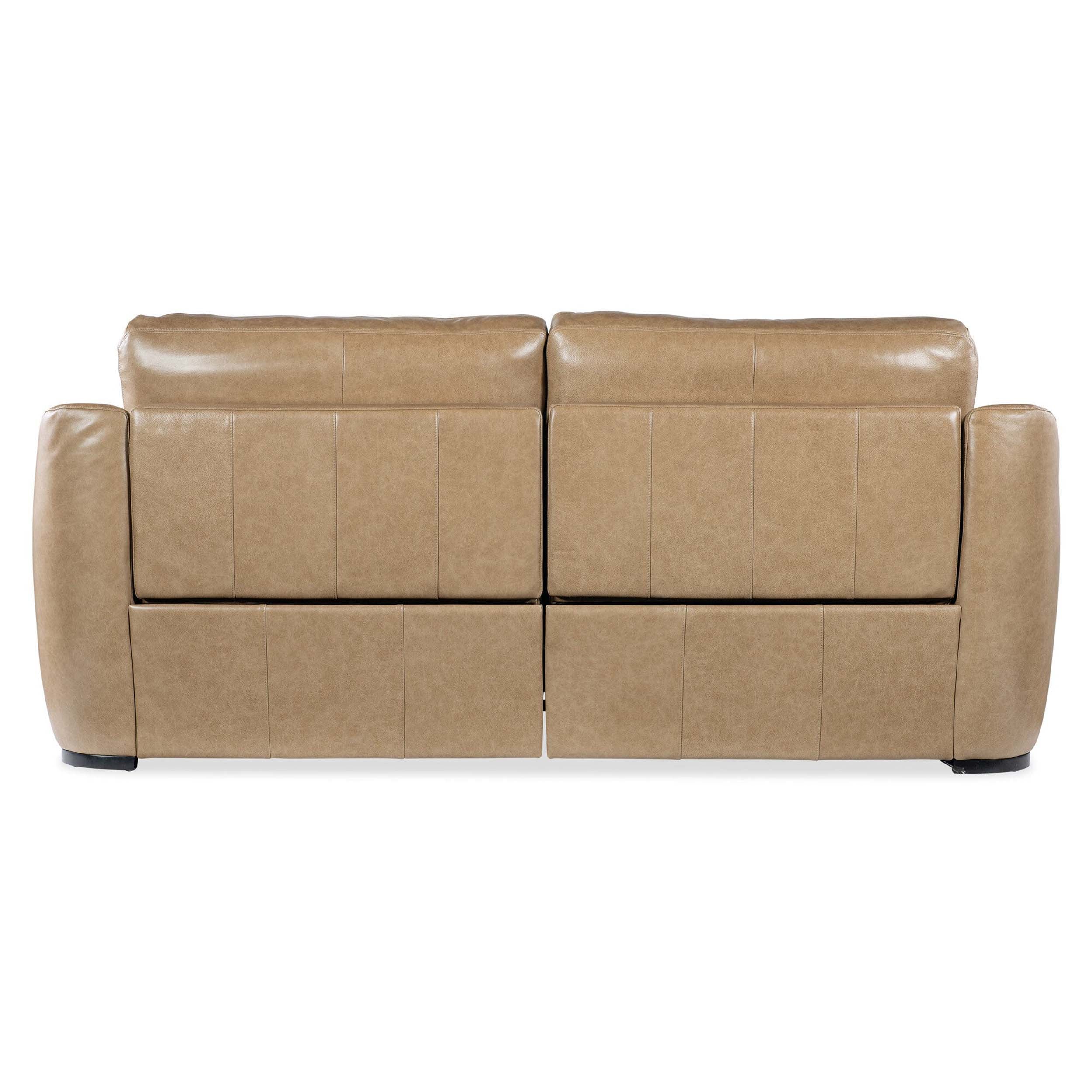 Wayward Leather Power Sofa, Latte - Image 4