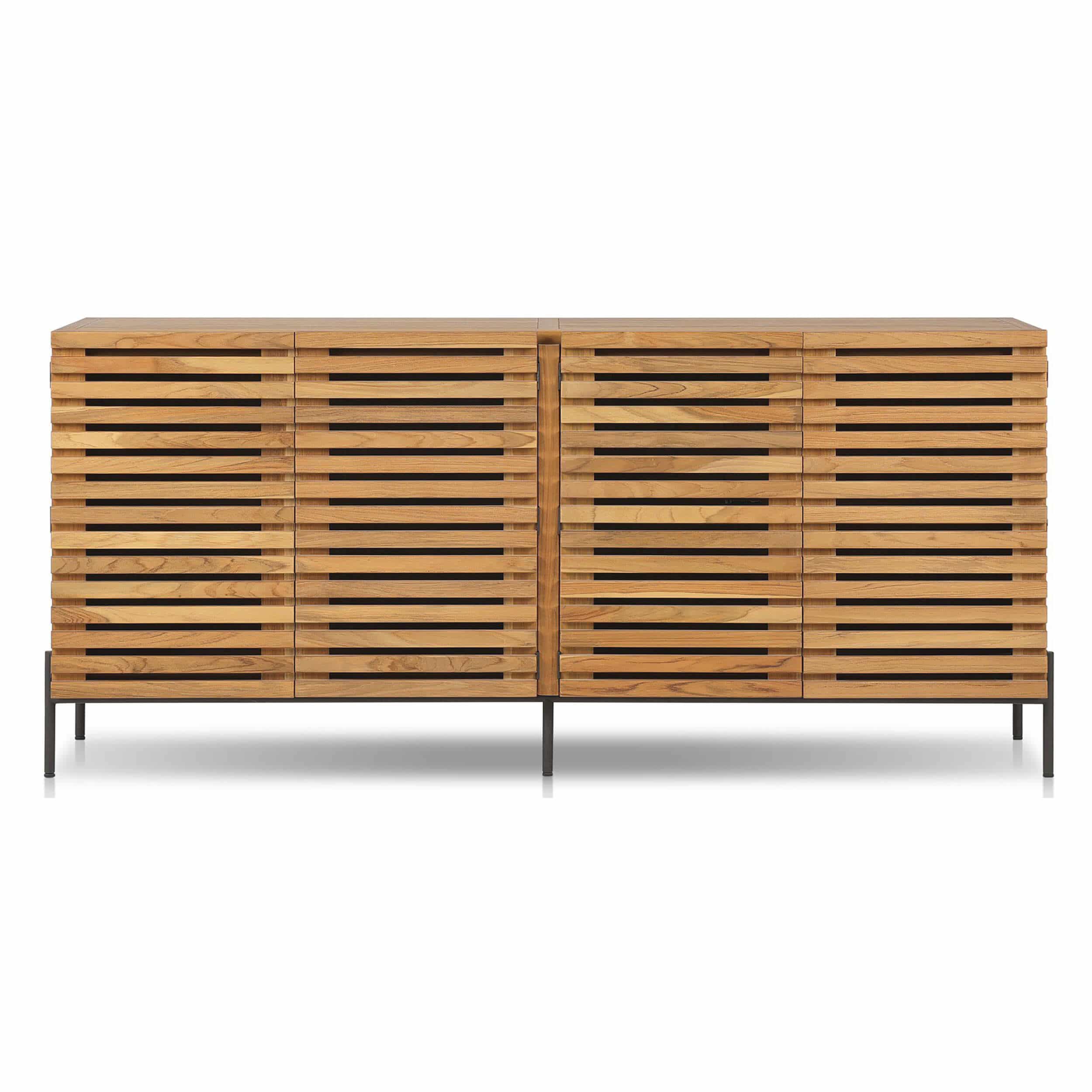 Webb Outdoor Sideboard, Natural by Four Hands - Image 2