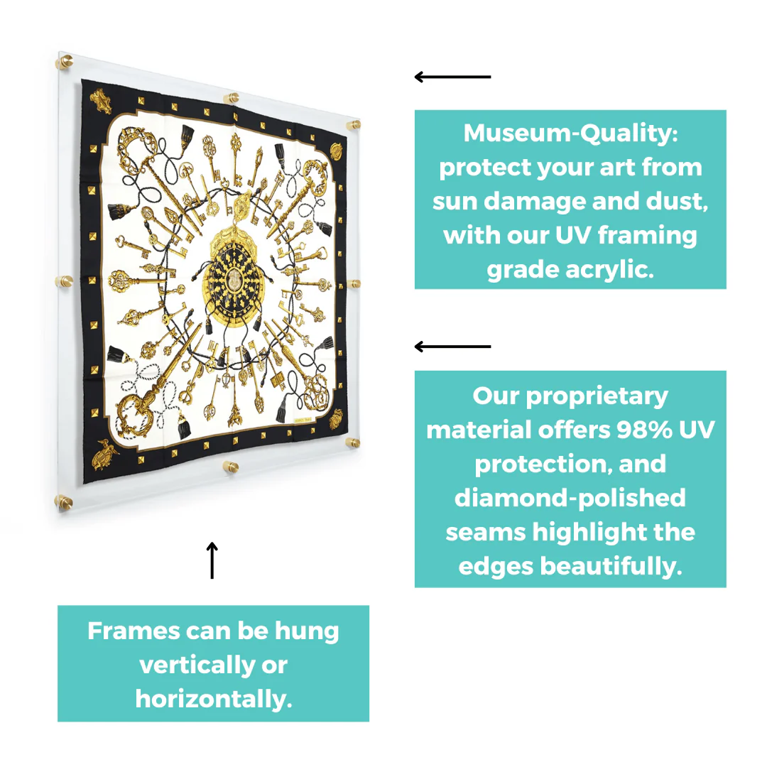 Wedding Collection Double Panel Floating Frames - Image 105