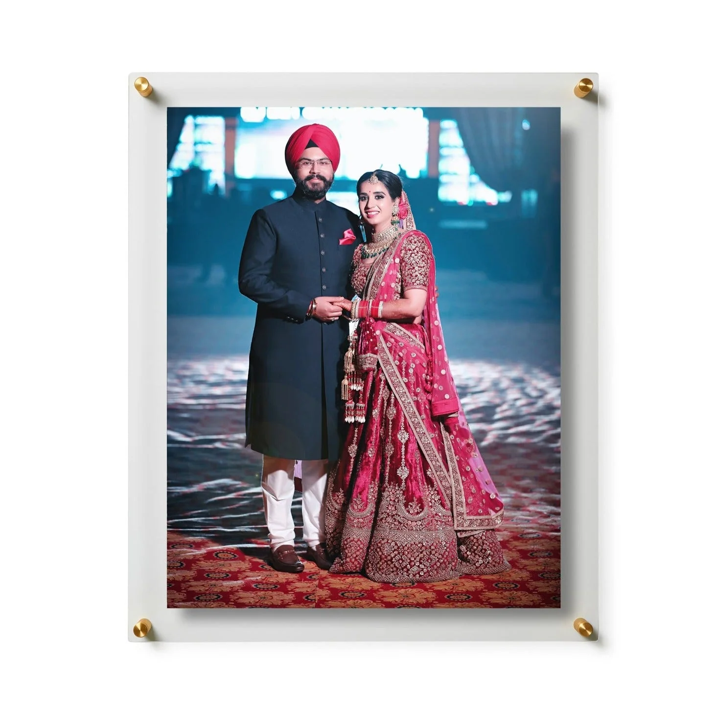 Wedding Collection Double Panel Floating Frames - Image 57