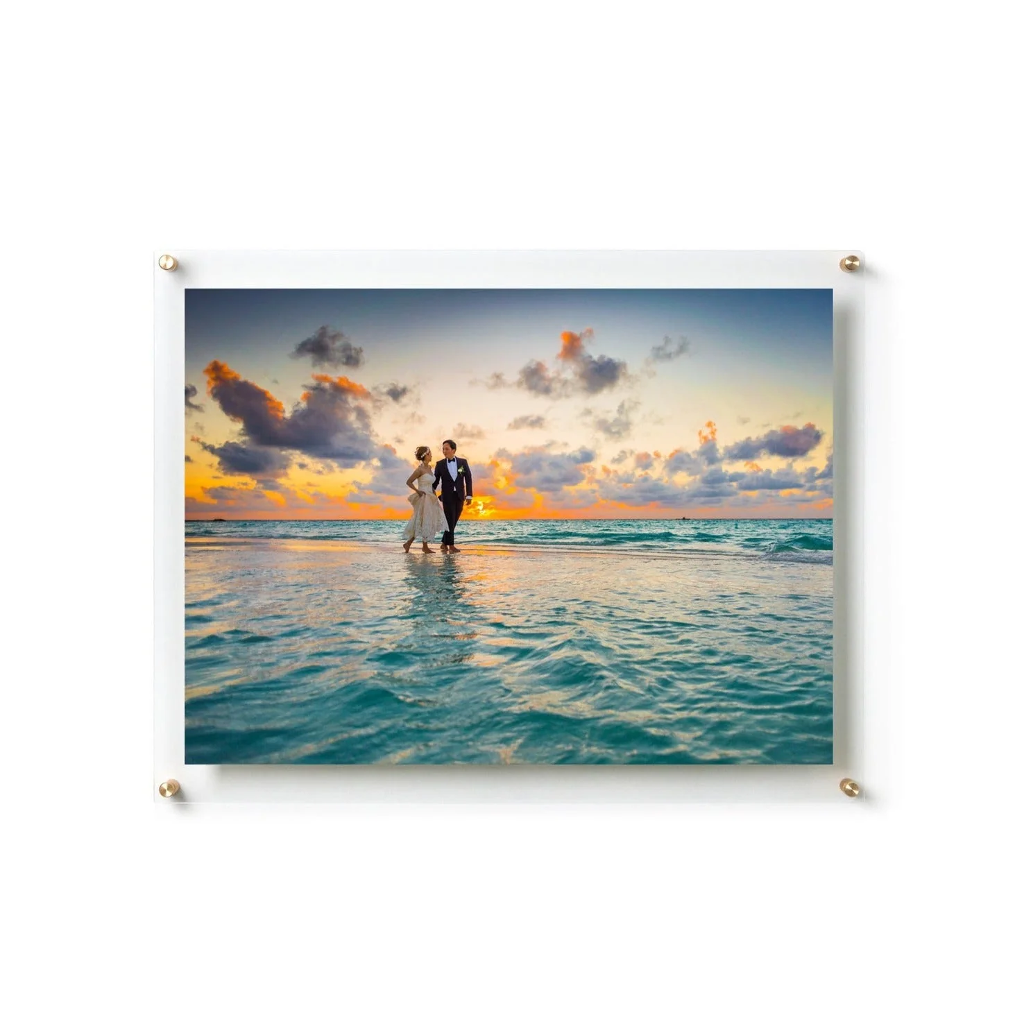 Wedding Collection Double Panel Floating Frames - Image 73