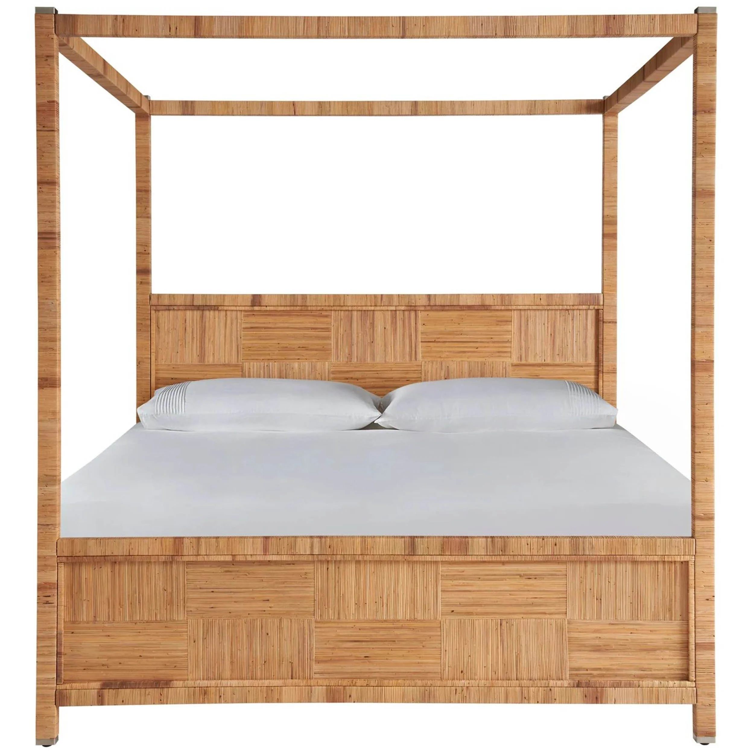 Weekeneder Chatham Poster Bed, Natural Rattan - Image 2