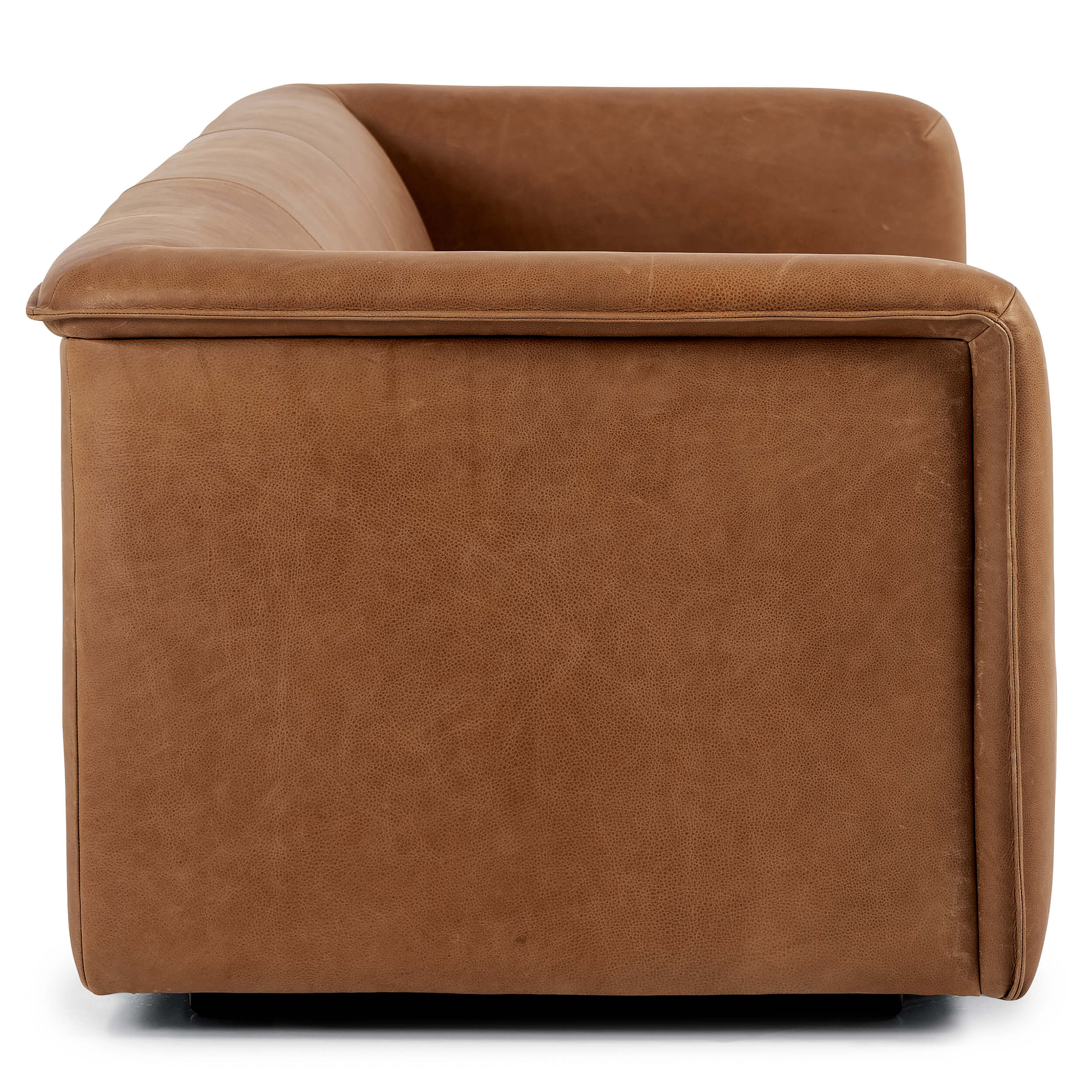 Wellborn Leather Sofa, Palermo Cognac by Four Hands - Image 3