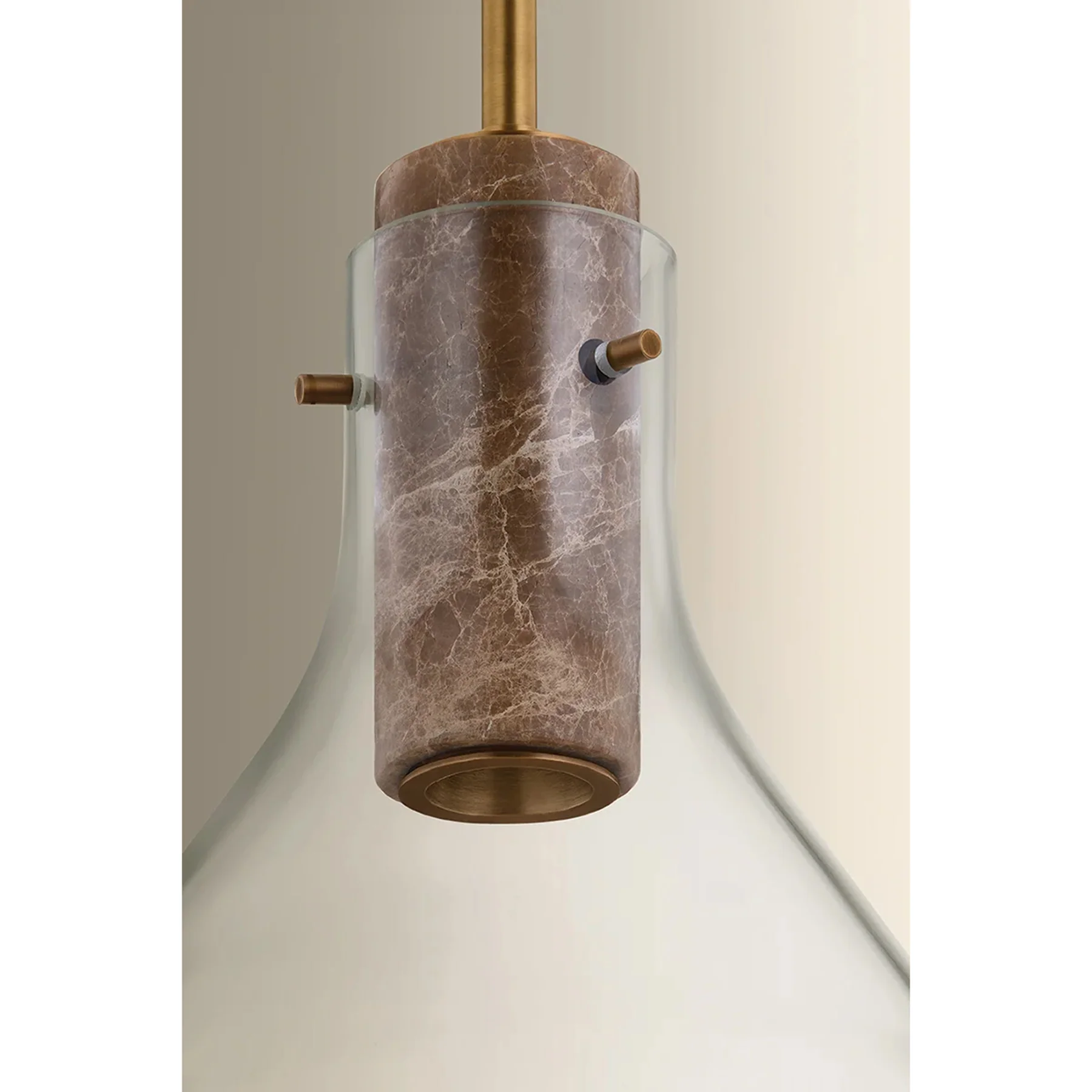 West Hill Pendant, Patina Brass - Image 9