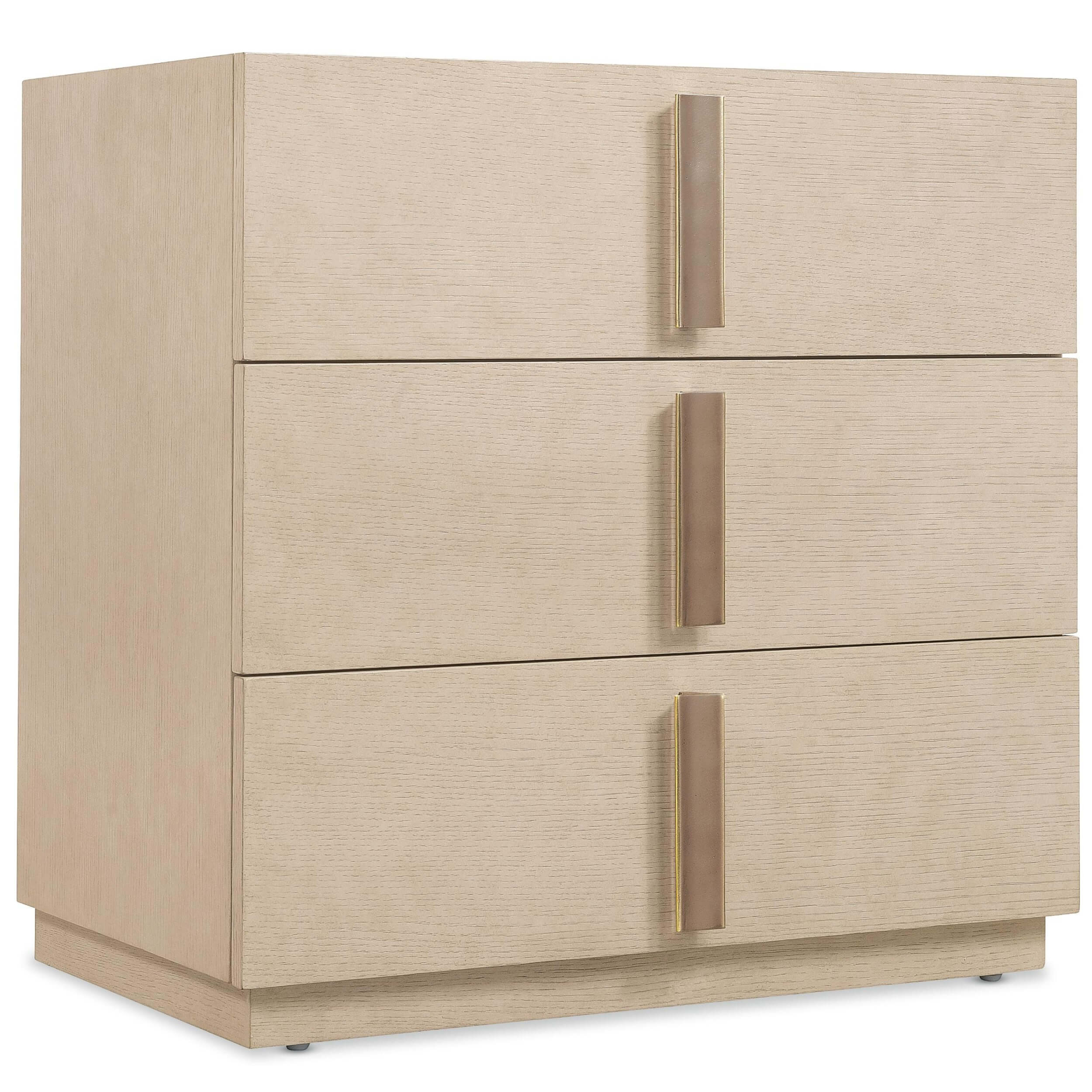 Westwood Nightstand, Polished Limestone