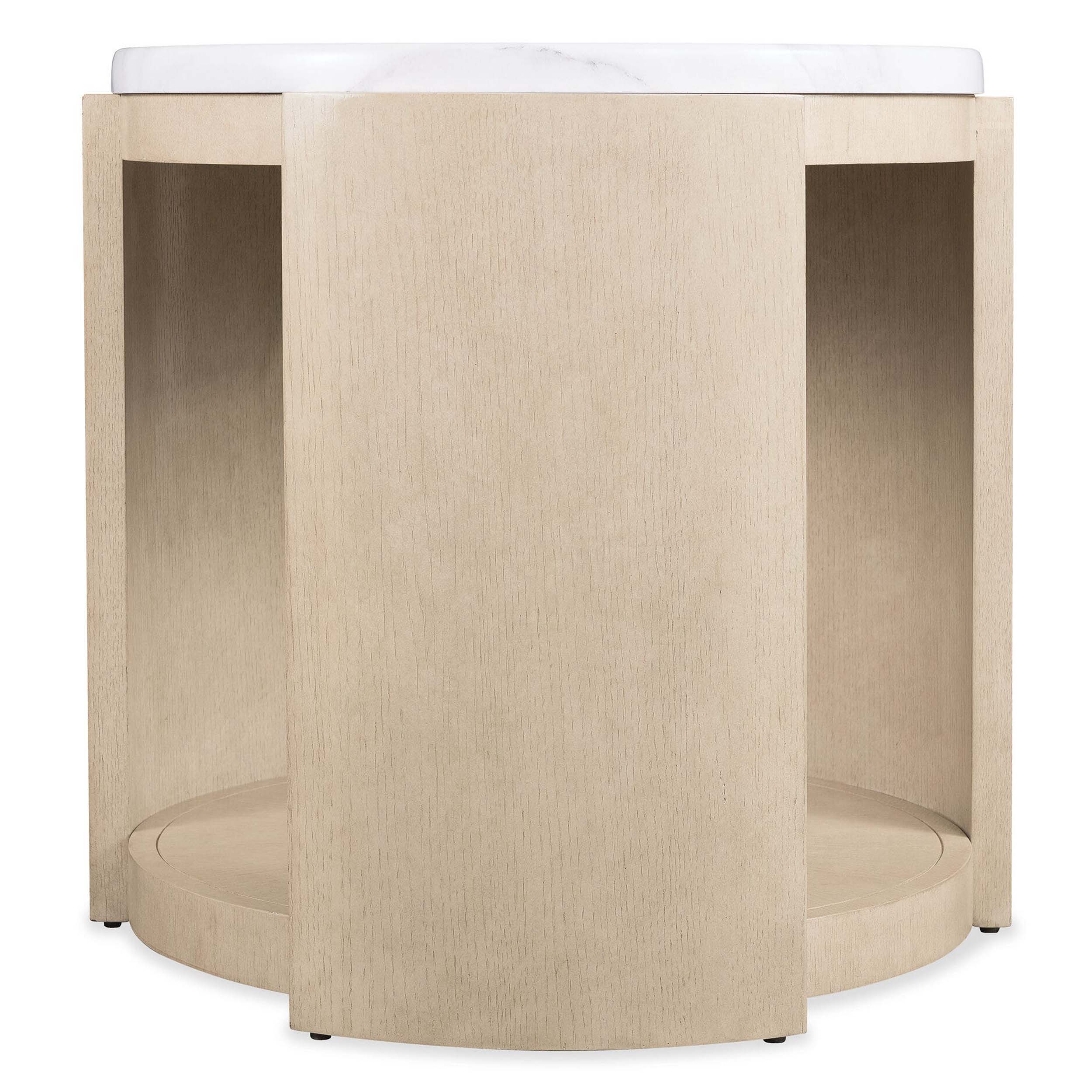 Westwood Round Side Table, Limestone - Image 2