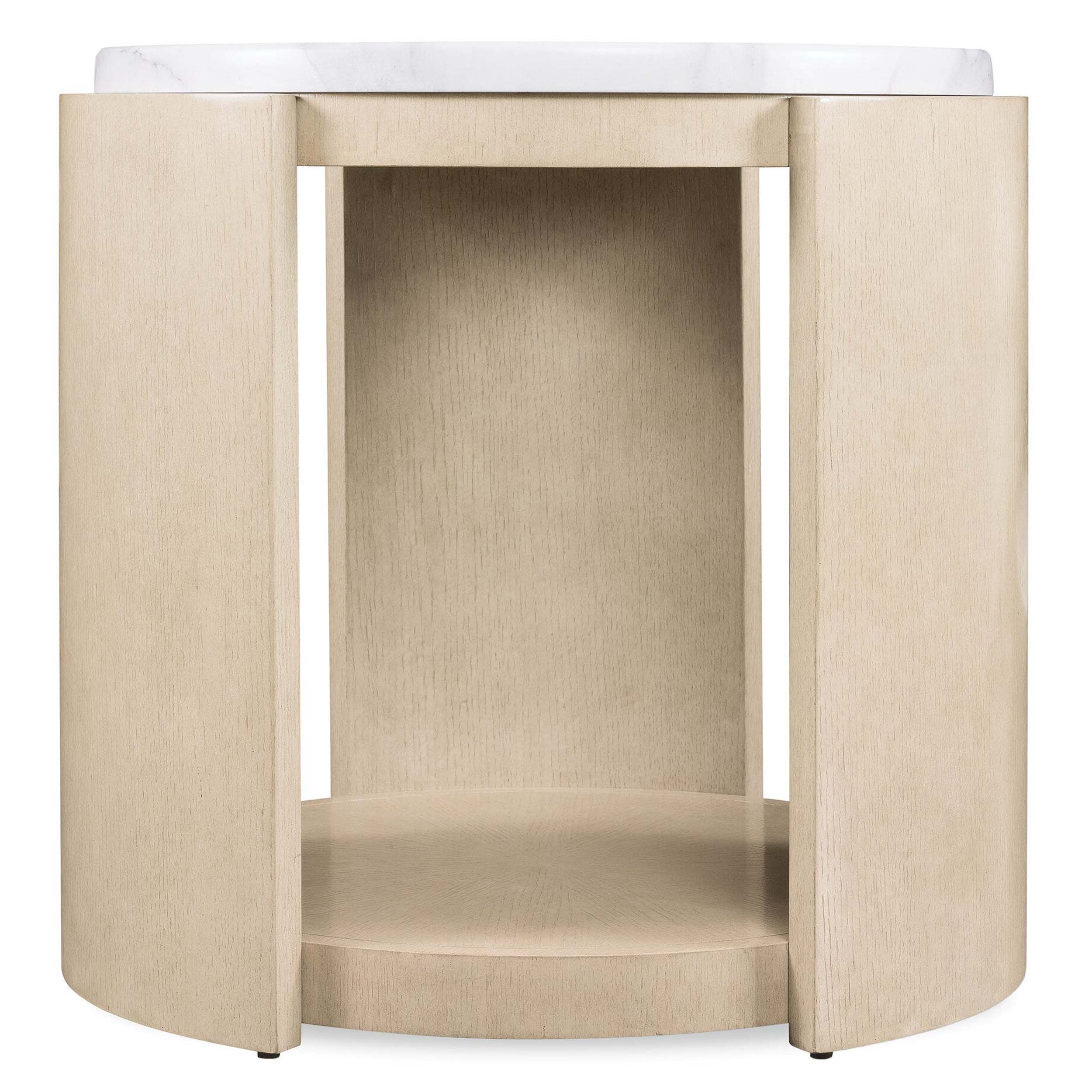 Westwood Round Side Table, Limestone - Image 3