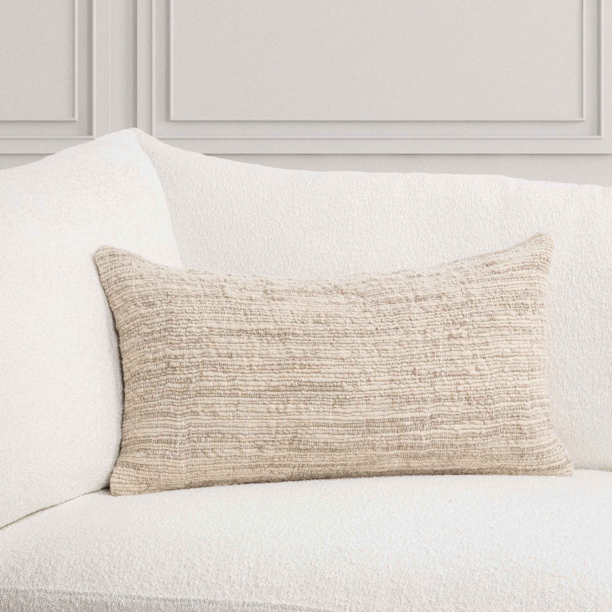 Wharf Lumbar Pillow, Natural - Image 5