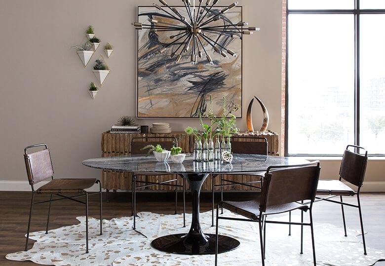 Wharton Dining Chair, Distressed Brown, Set of 2 by Four Hands - Image 5