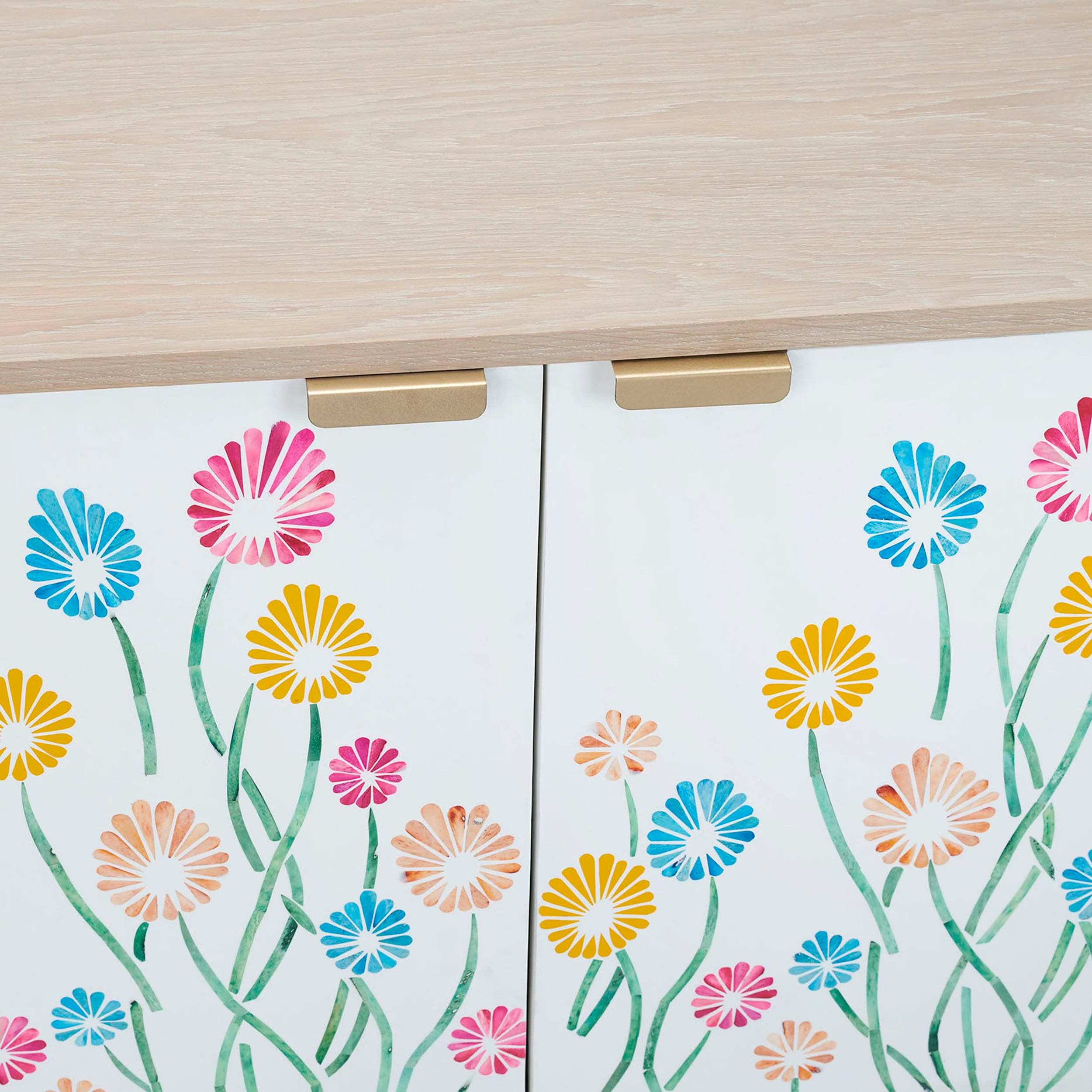 Whimsy 2 Door Cabinet, Multi - Image 4