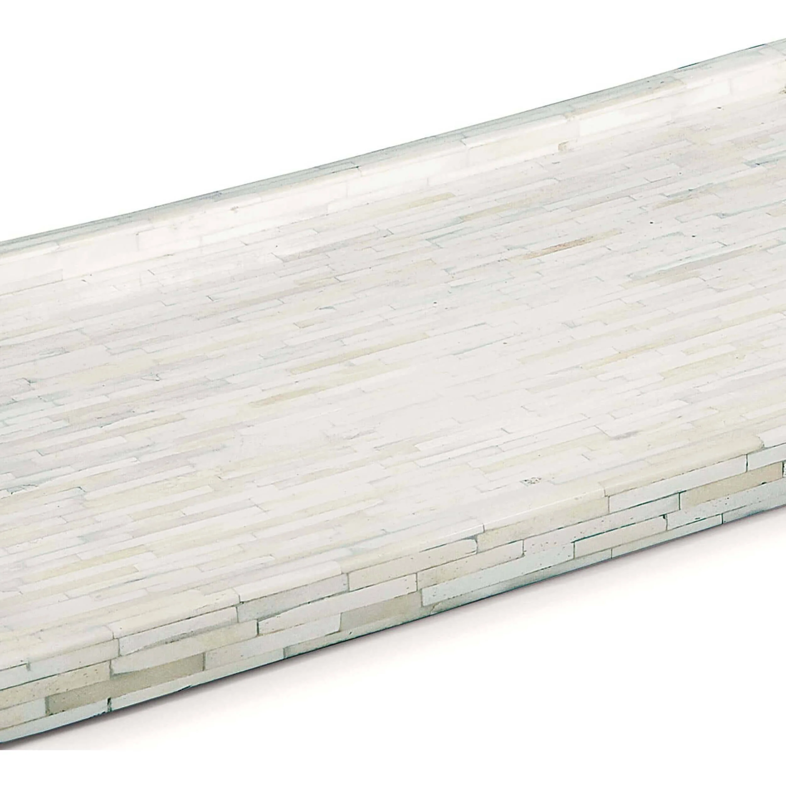 White Bone with Nickle Tray - Image 3