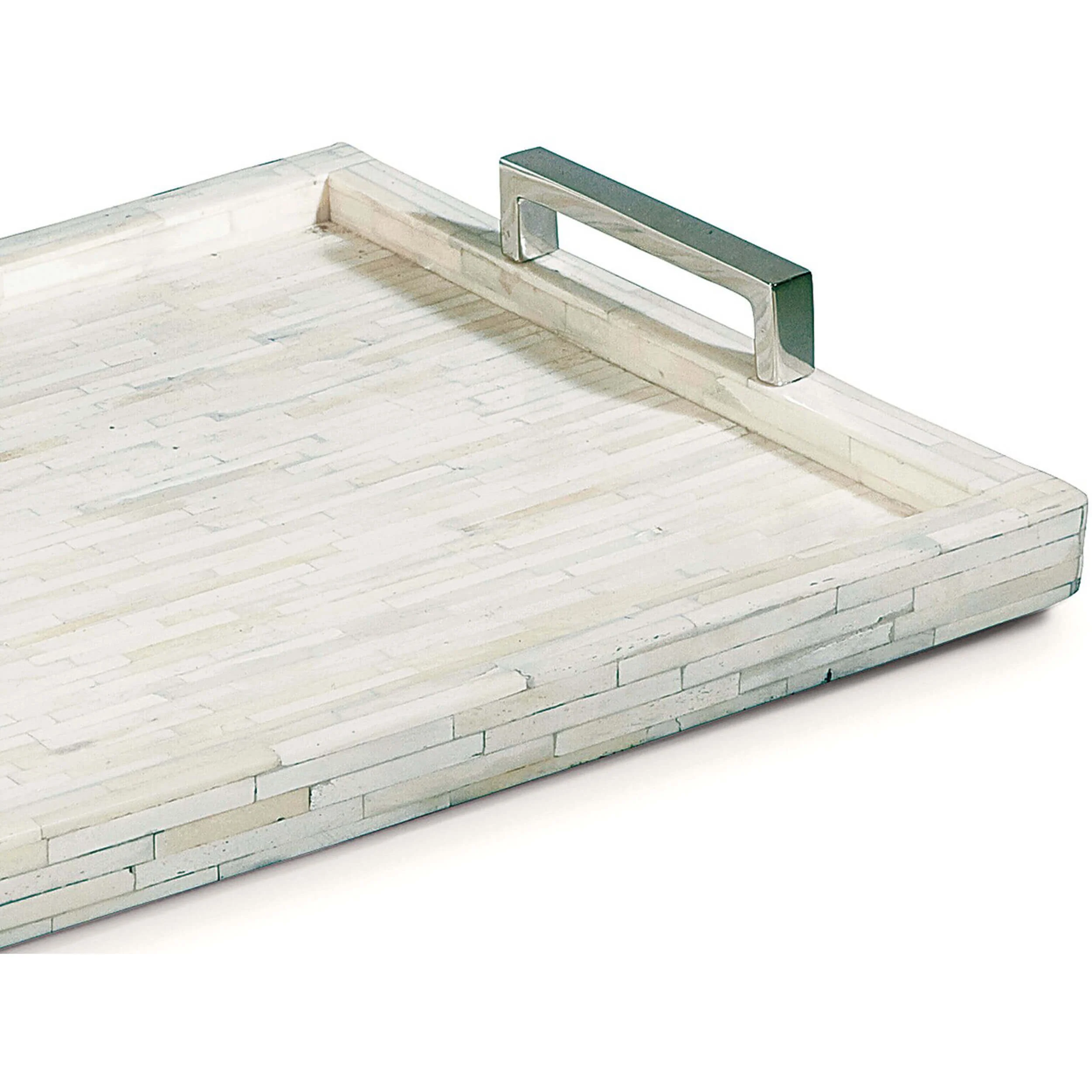 White Bone with Nickle Tray - Image 4