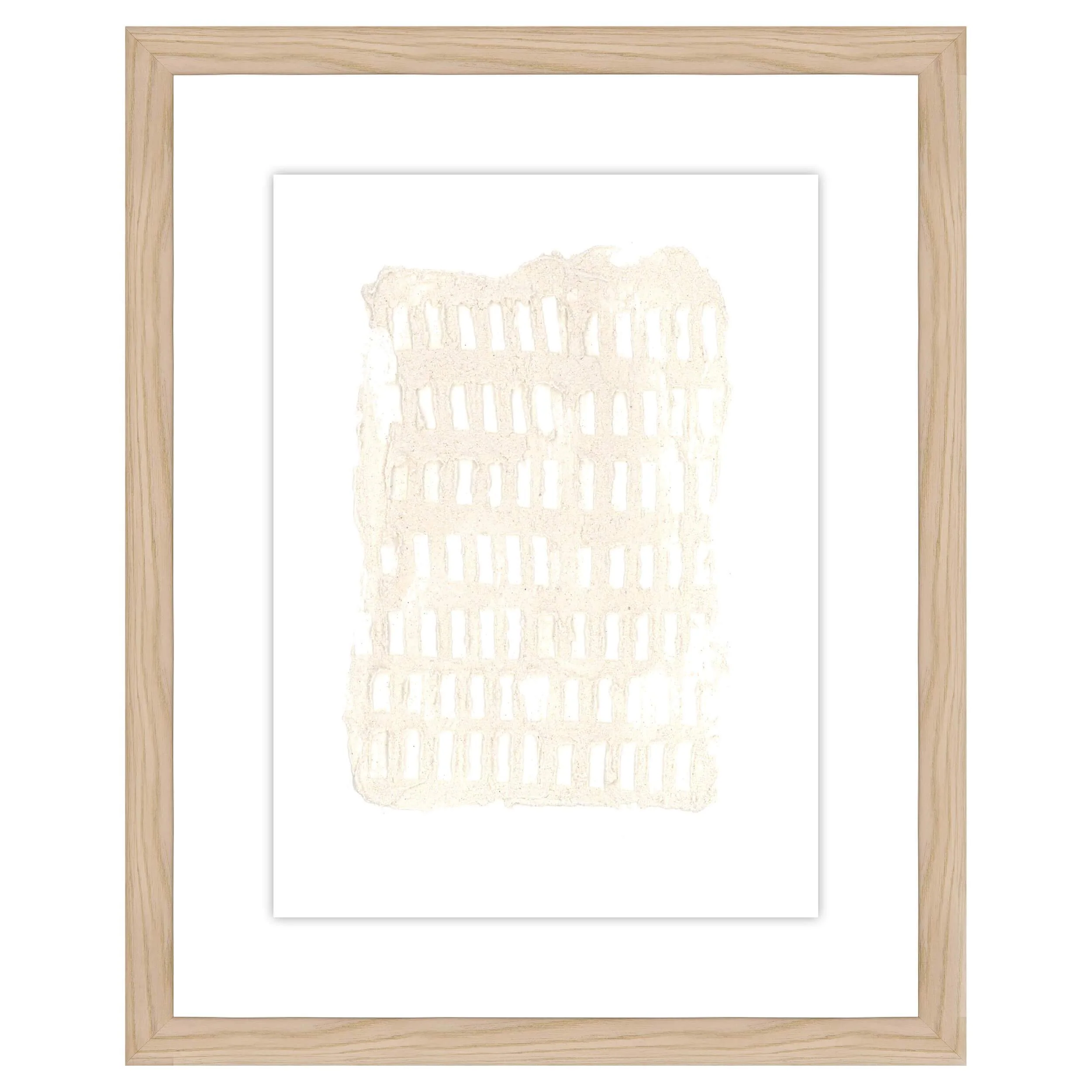 White Shadow IX Framed
