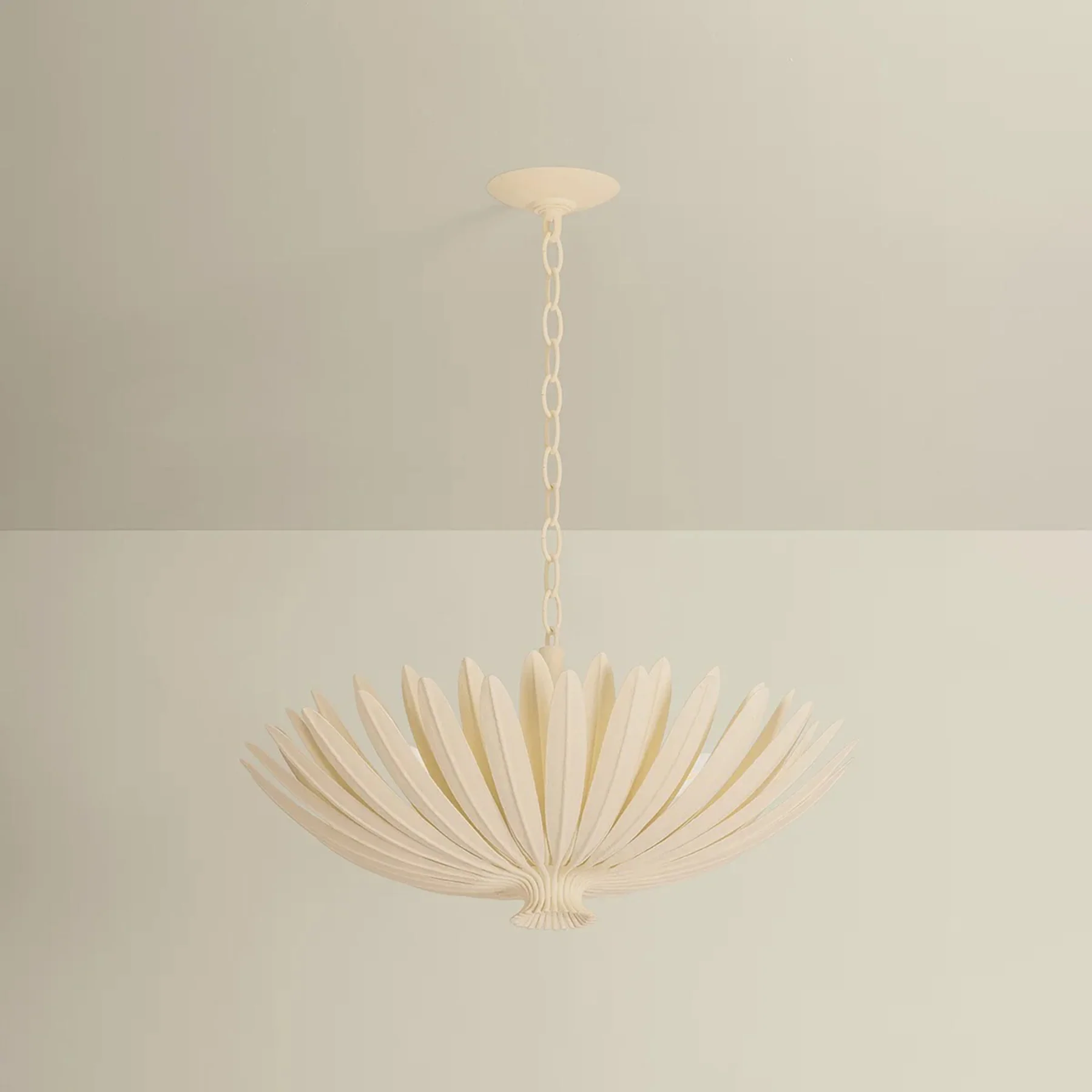 Whitfield Chandelier, Cream Plaster - Image 2