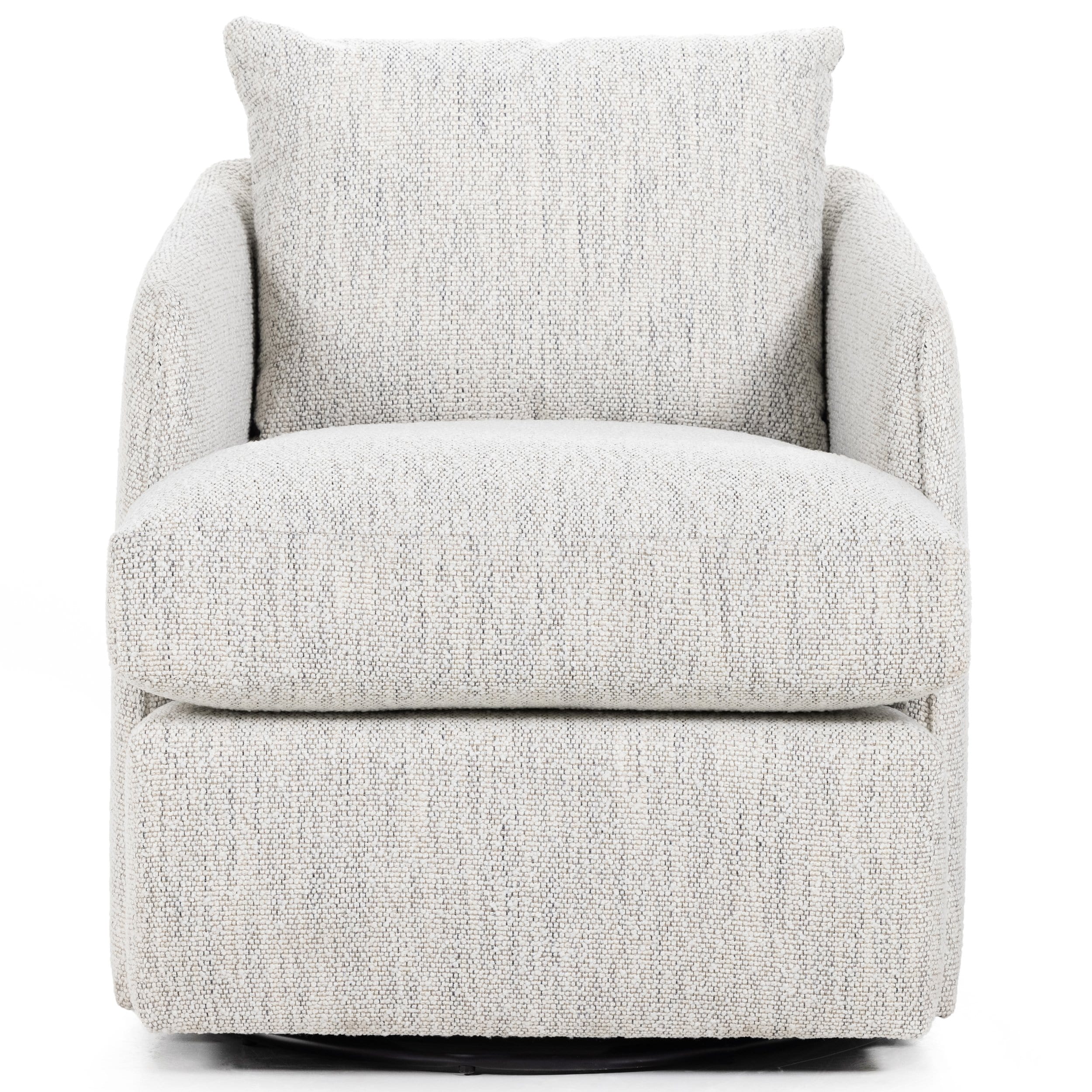 Whittaker Swivel Chair, Merino Cotton by Four Hands - Image 2