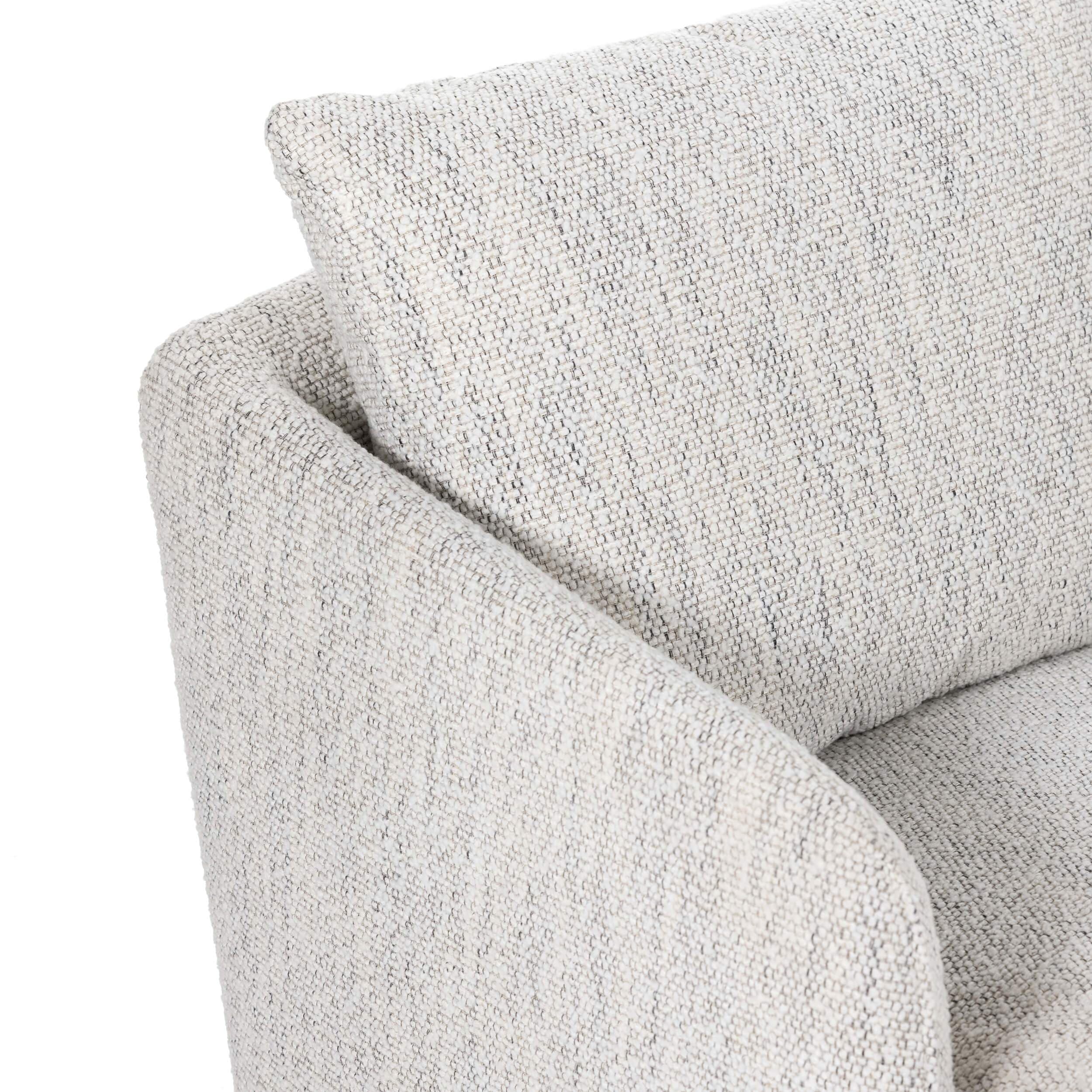 Whittaker Swivel Chair, Merino Cotton by Four Hands - Image 5