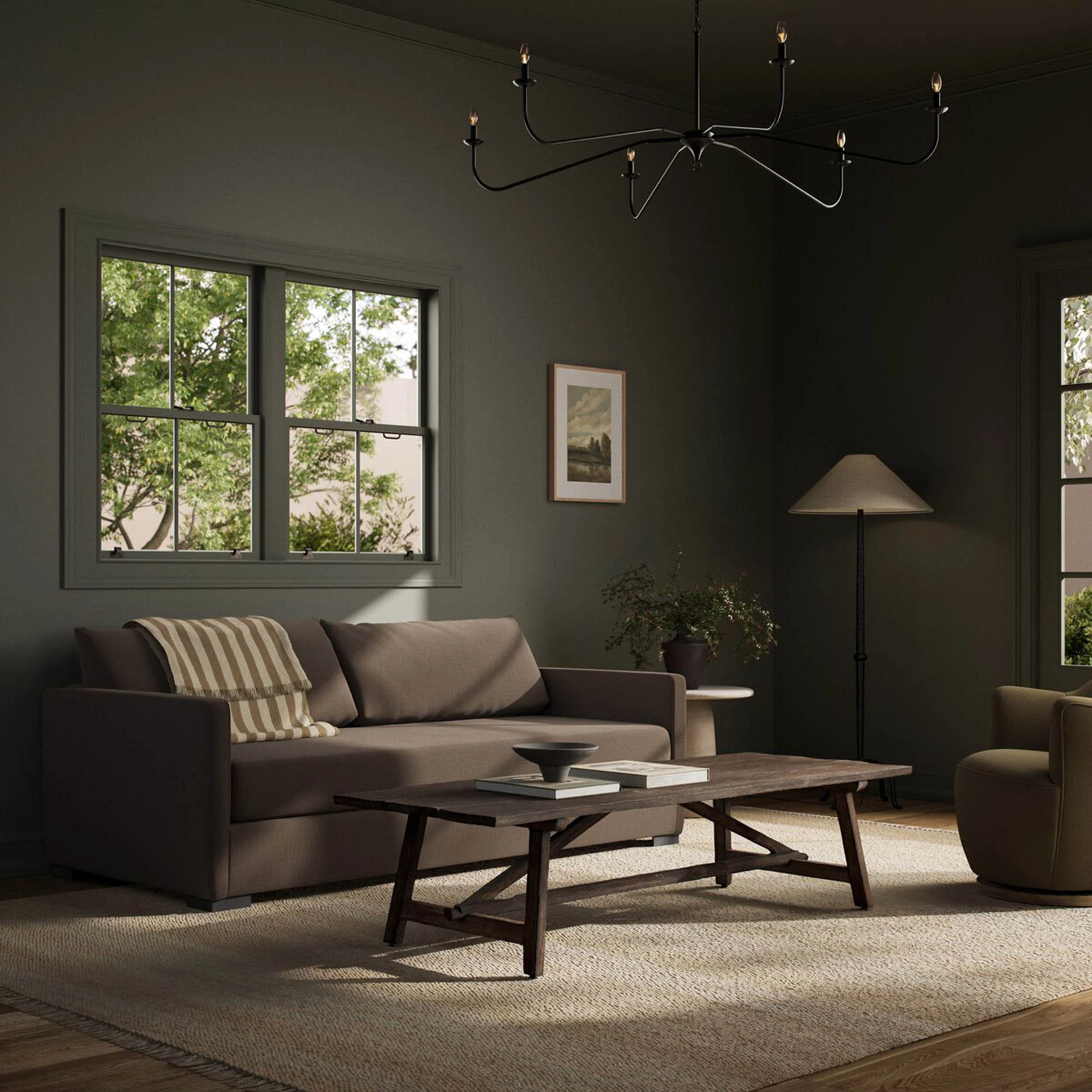 Wickham 86.5" Sofa, Savoy Coffee by Four Hands - Image 2