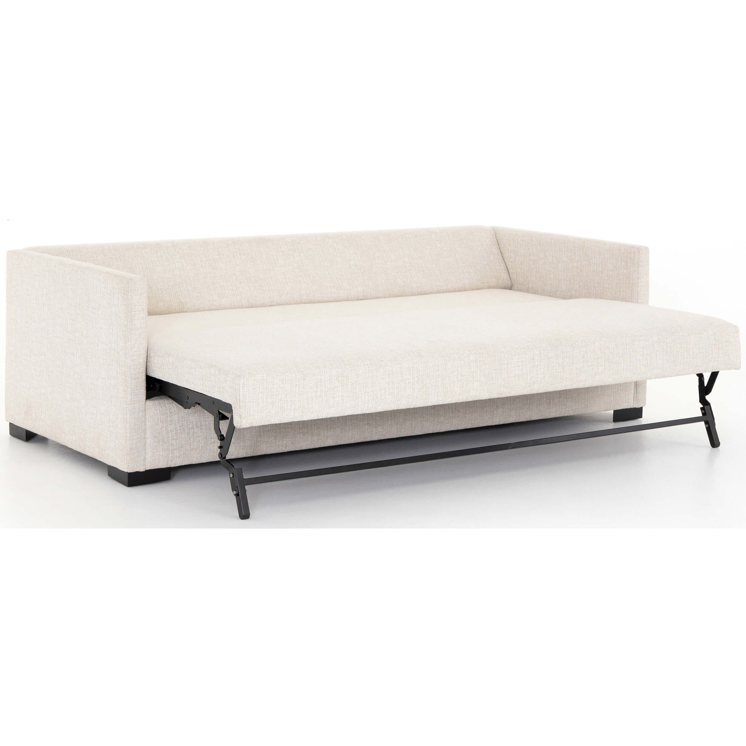 Wickham Sleeper Sofa, Alameda Snow by Four Hands - Image 4