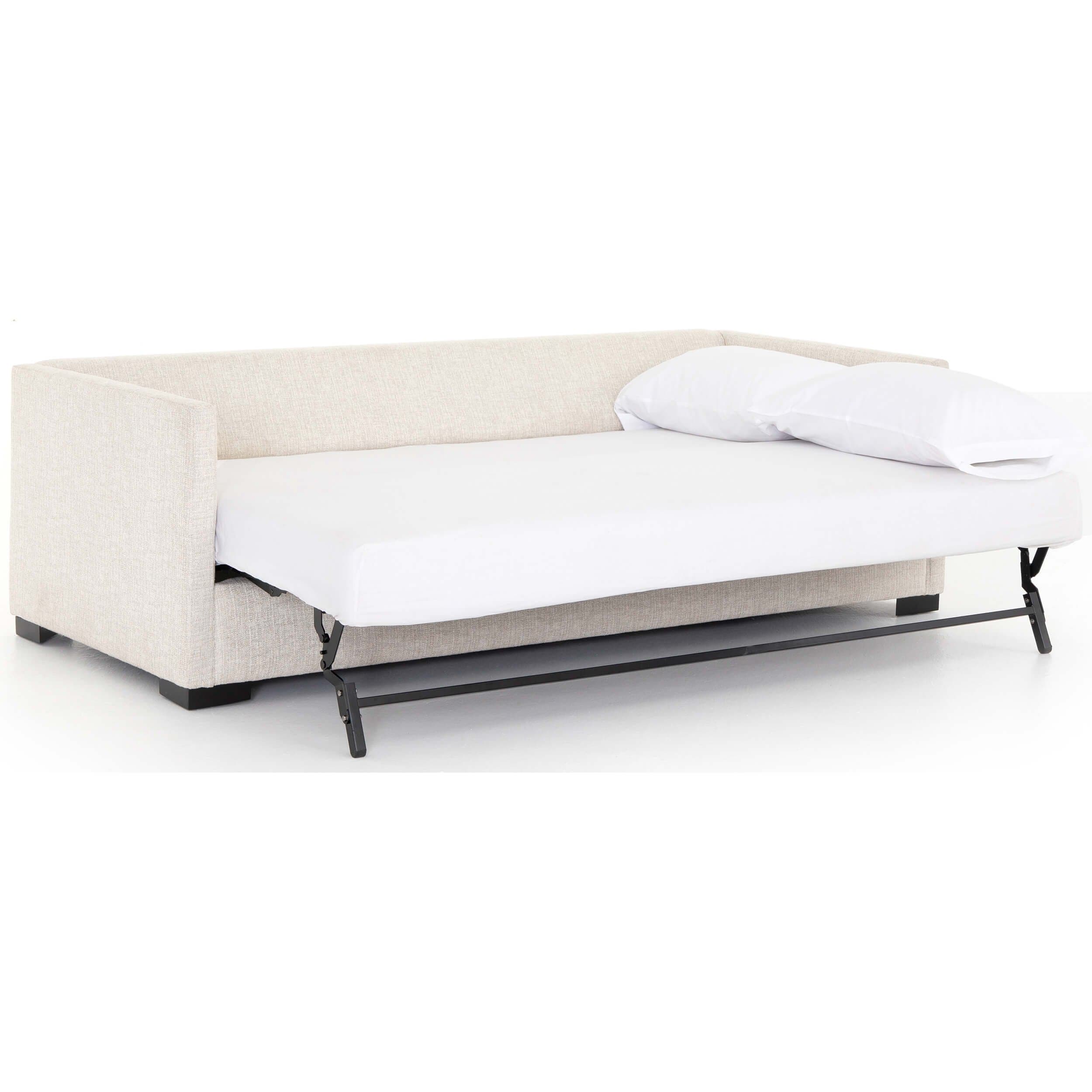 Wickham Sleeper Sofa, Alameda Snow by Four Hands - Image 5