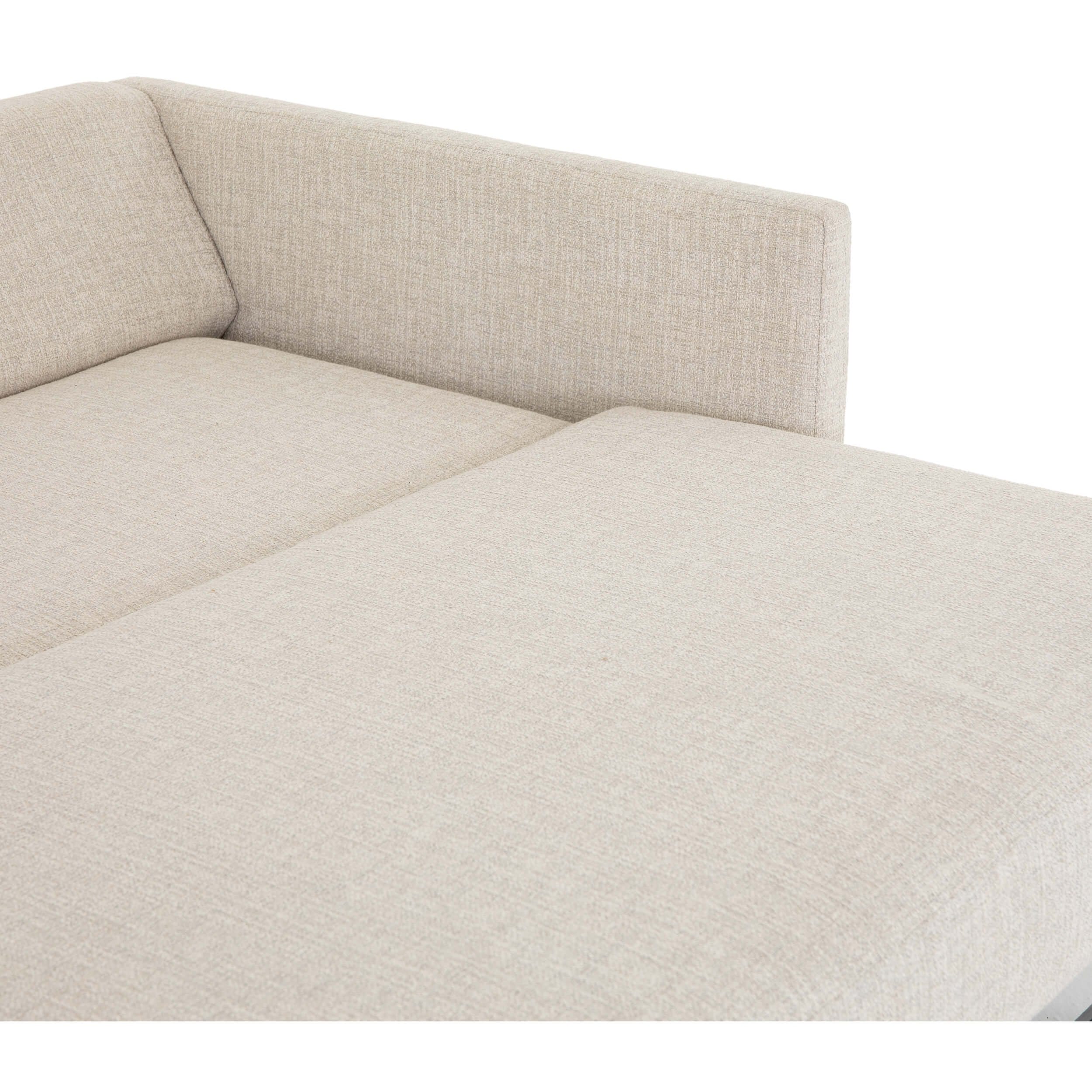 Wickham Sleeper Sofa, Alameda Snow by Four Hands - Image 7