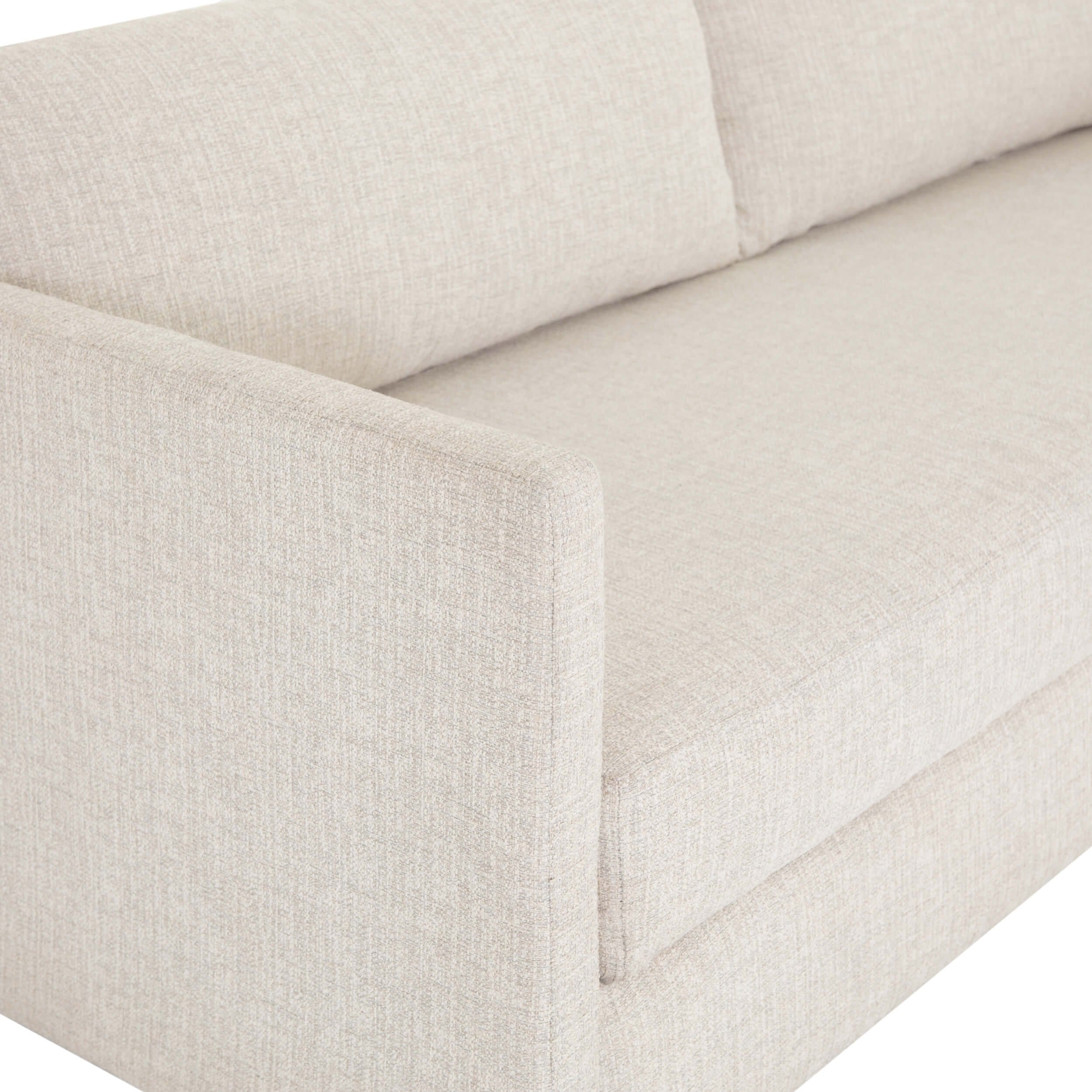 Wickham Sleeper Sofa, Alameda Snow by Four Hands - Image 8