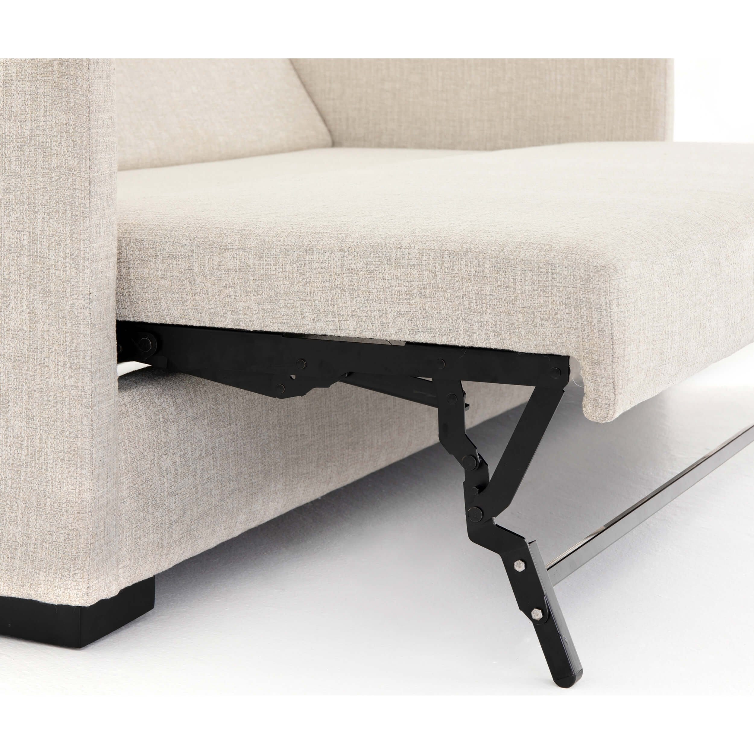 Wickham Sleeper Sofa, Alameda Snow by Four Hands - Image 9