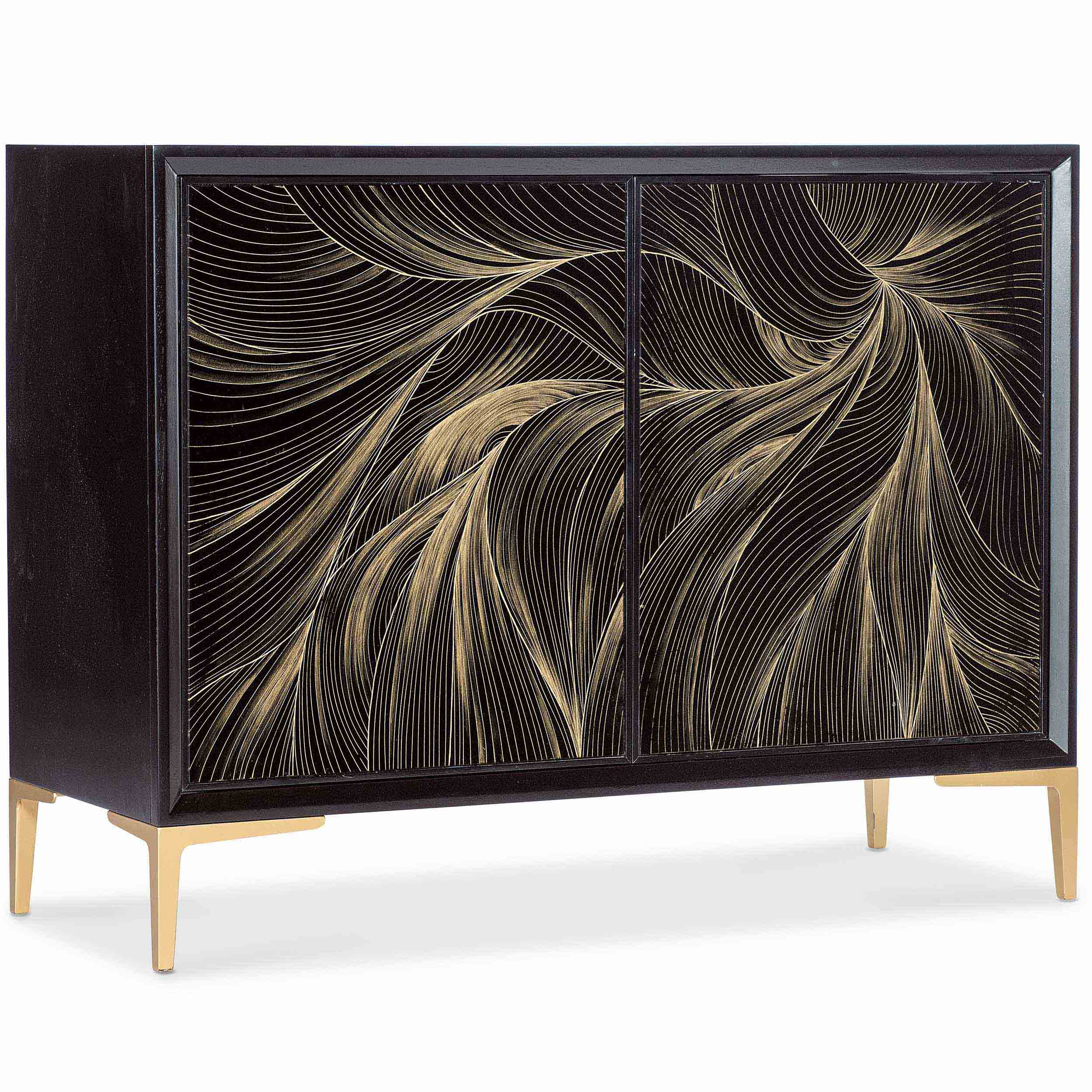 Willow Hall Chest, Black
