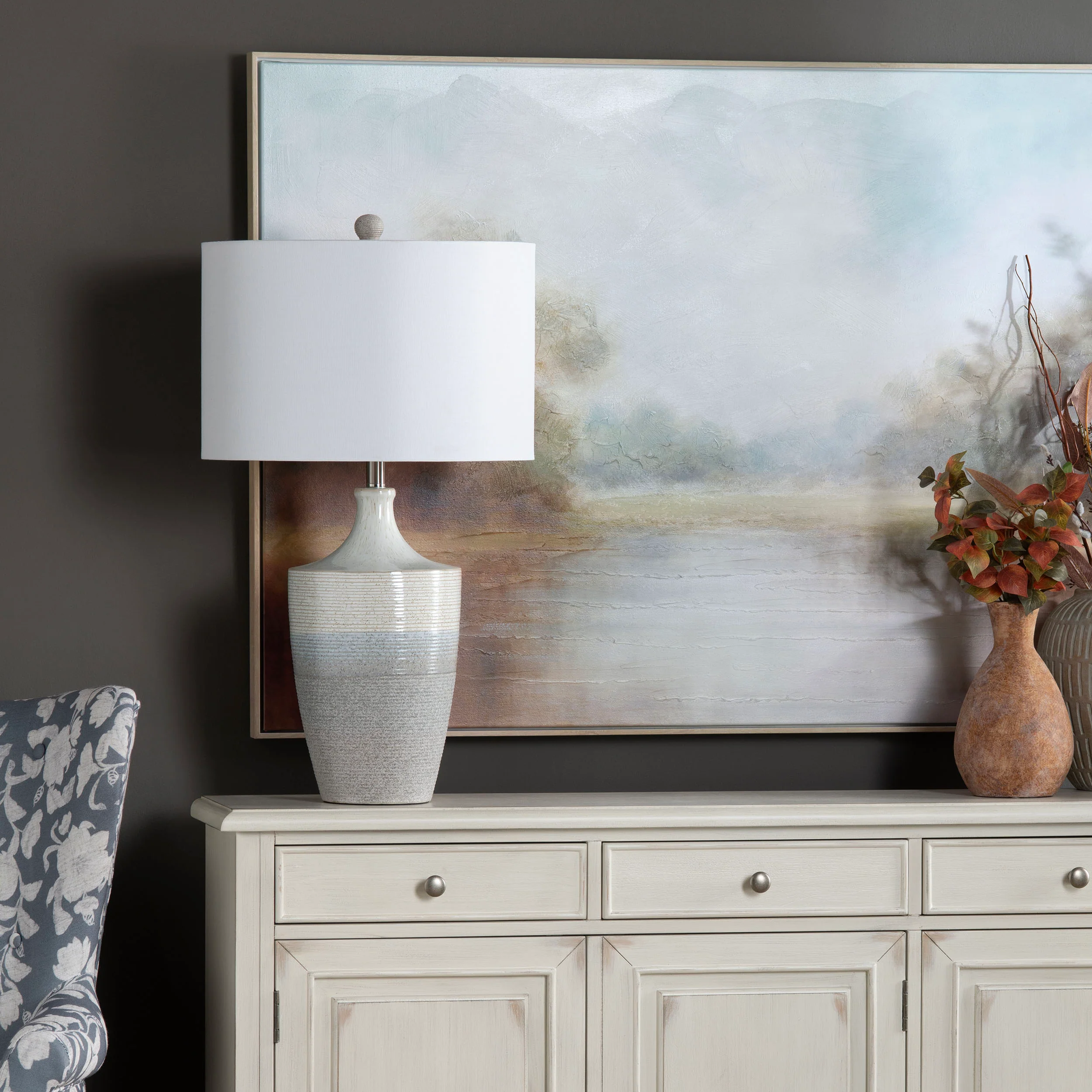 Windsong Table Lamp, White - Image 4