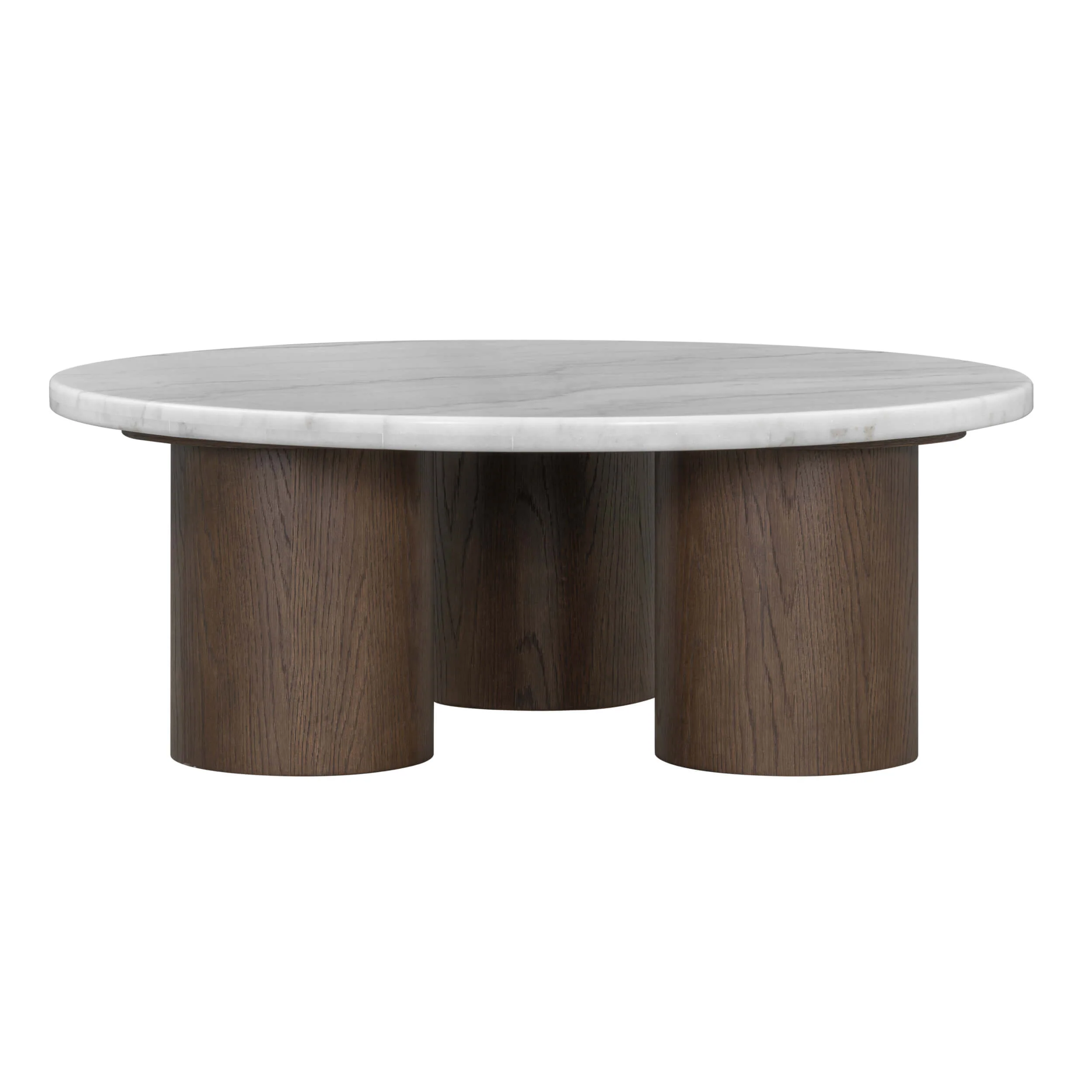 Winslow Coffee Table, White Marble - Image 2