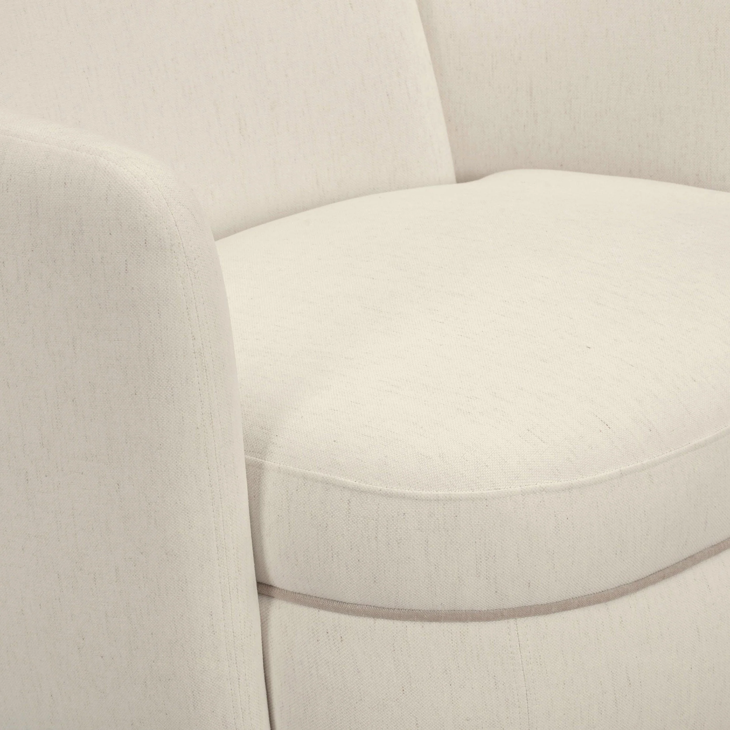 Wolfie Swivel Chair, Cream - Image 5