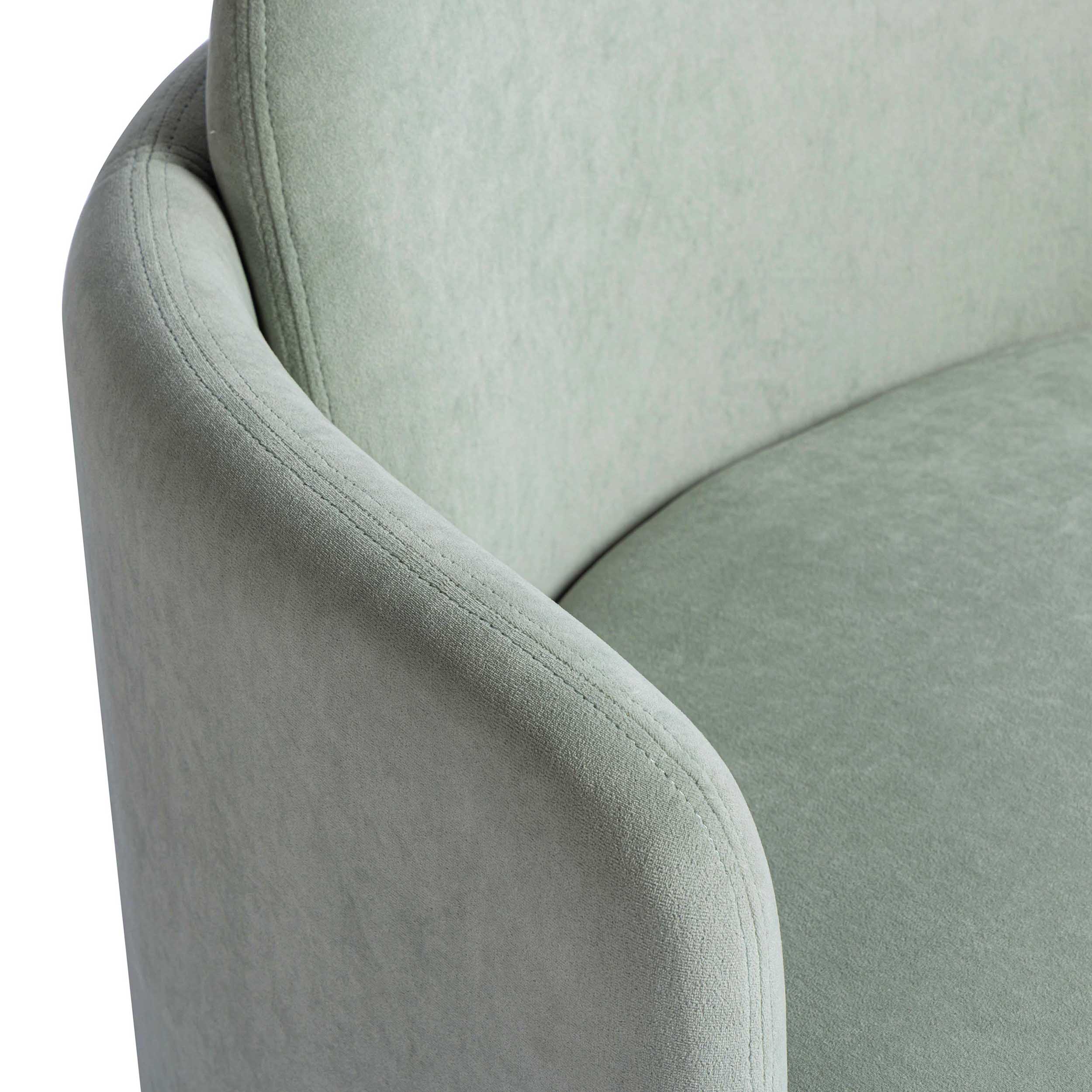 Wolfie Swivel Chair, Mint Green - Image 5