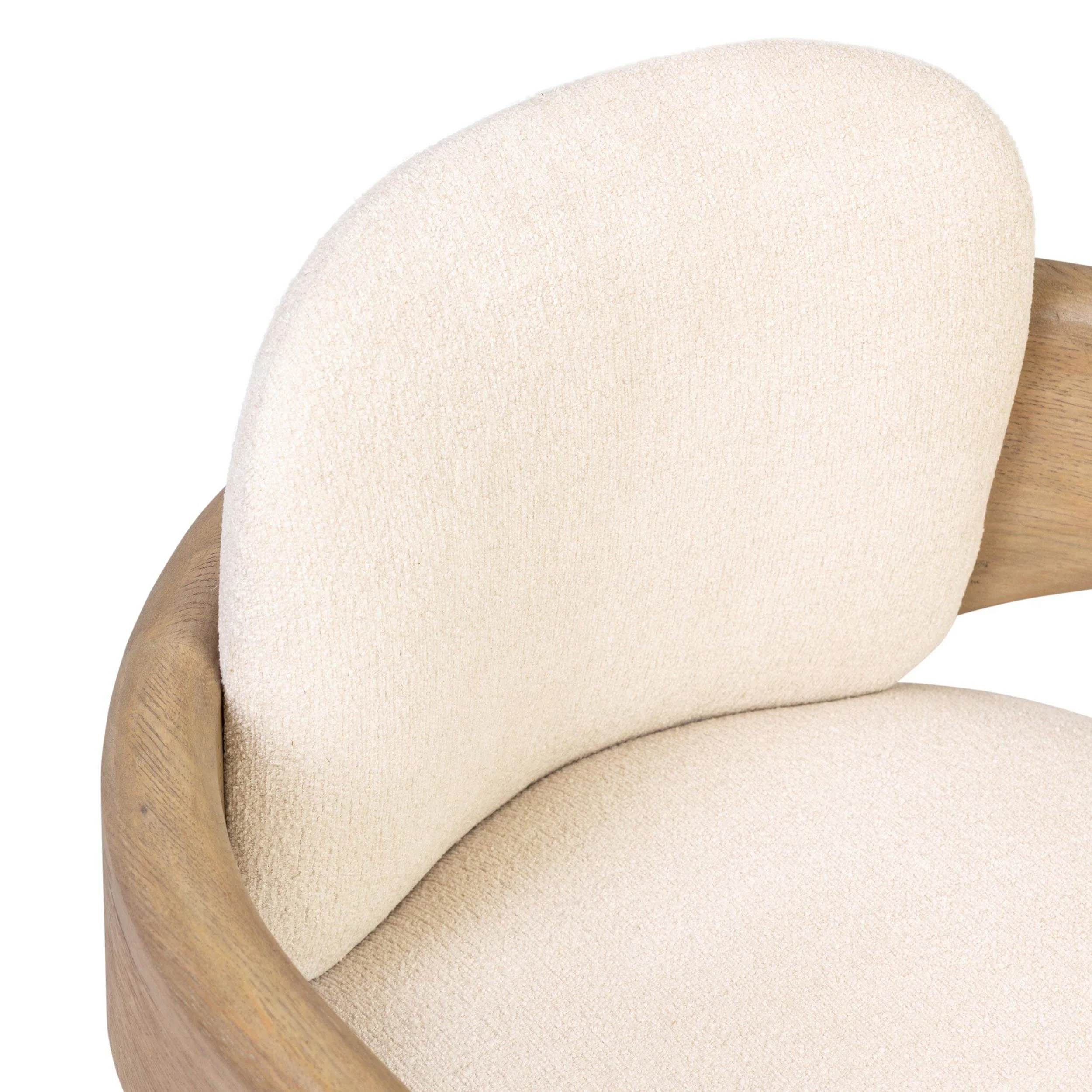 Woltz Dining Chair, Wayfarer Snow, Set of 2 by Four Hands - Image 5