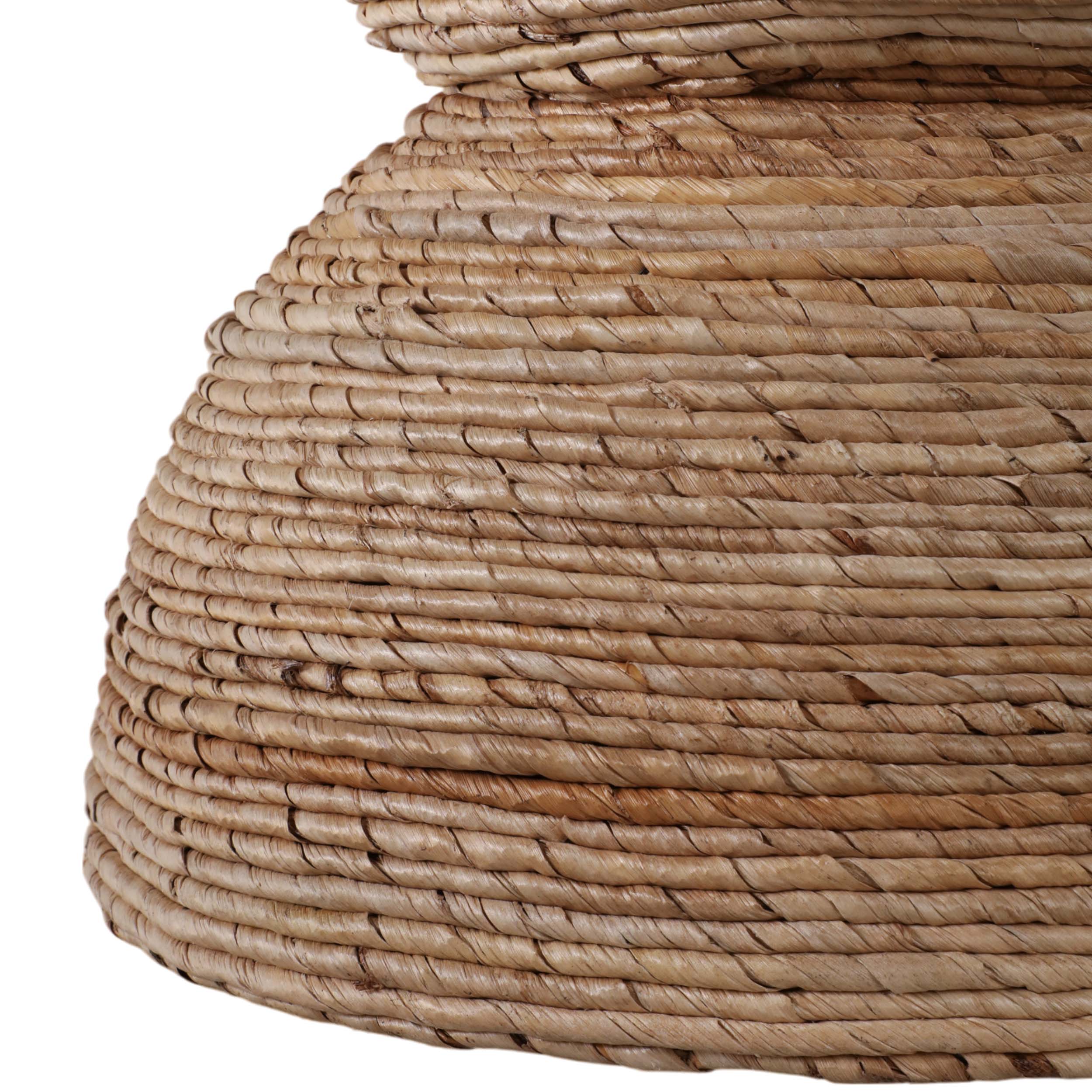 Woven Accent Table, Natural - Image 3