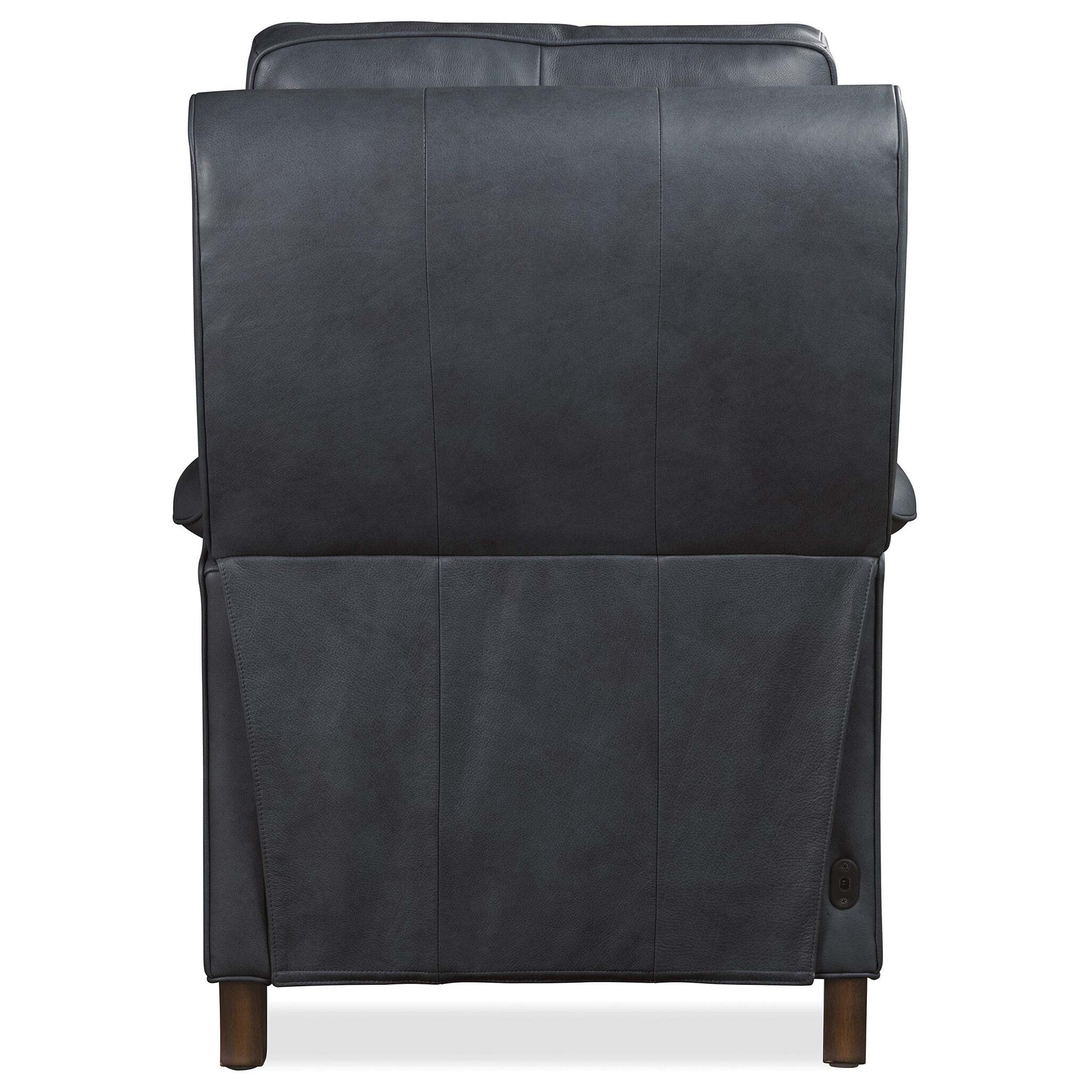 Wrenn Leather Power Recliner, Ankur Blue - Image 4