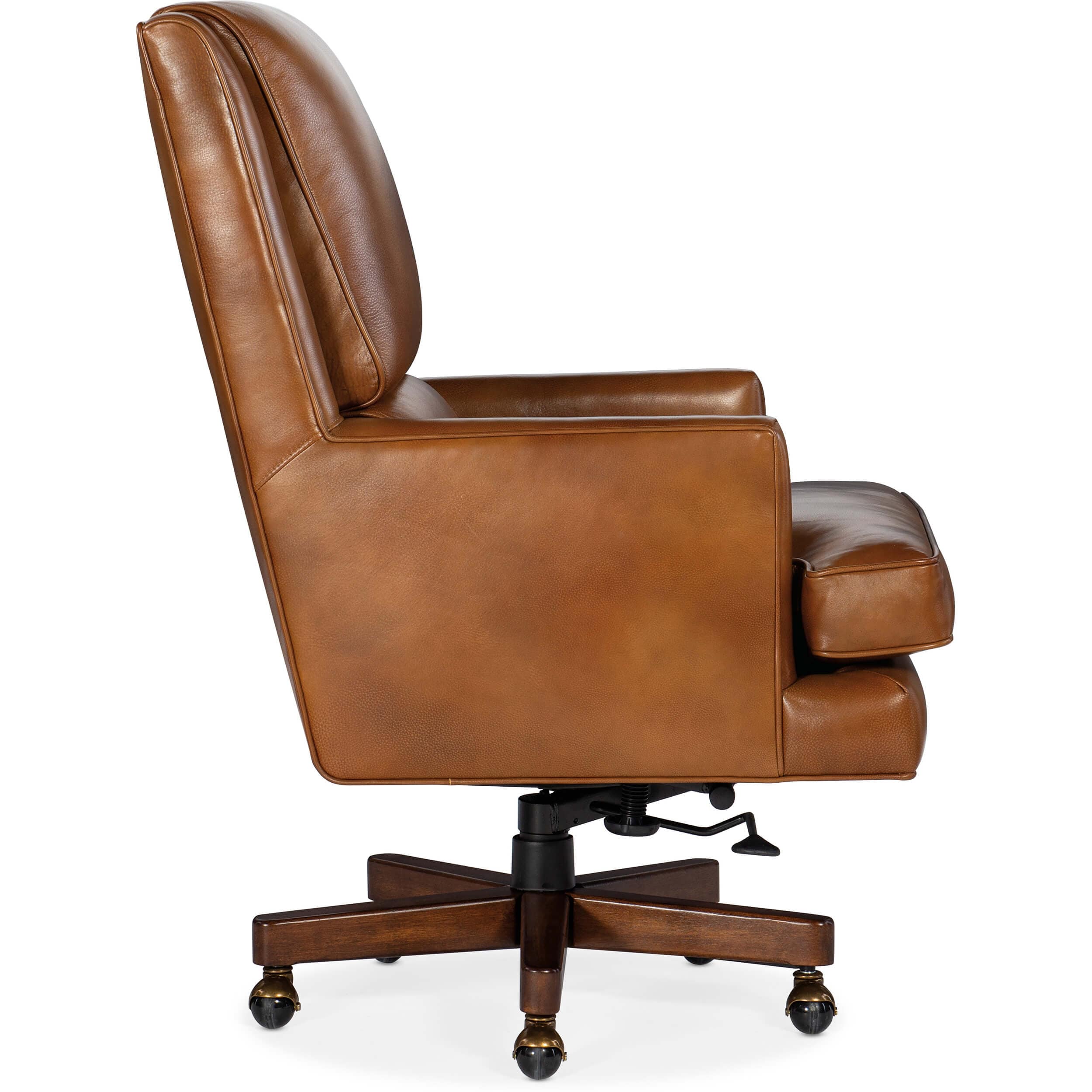 Wright Executive Swivel Tilt Leather Chair, Voyage Cedar - Image 2