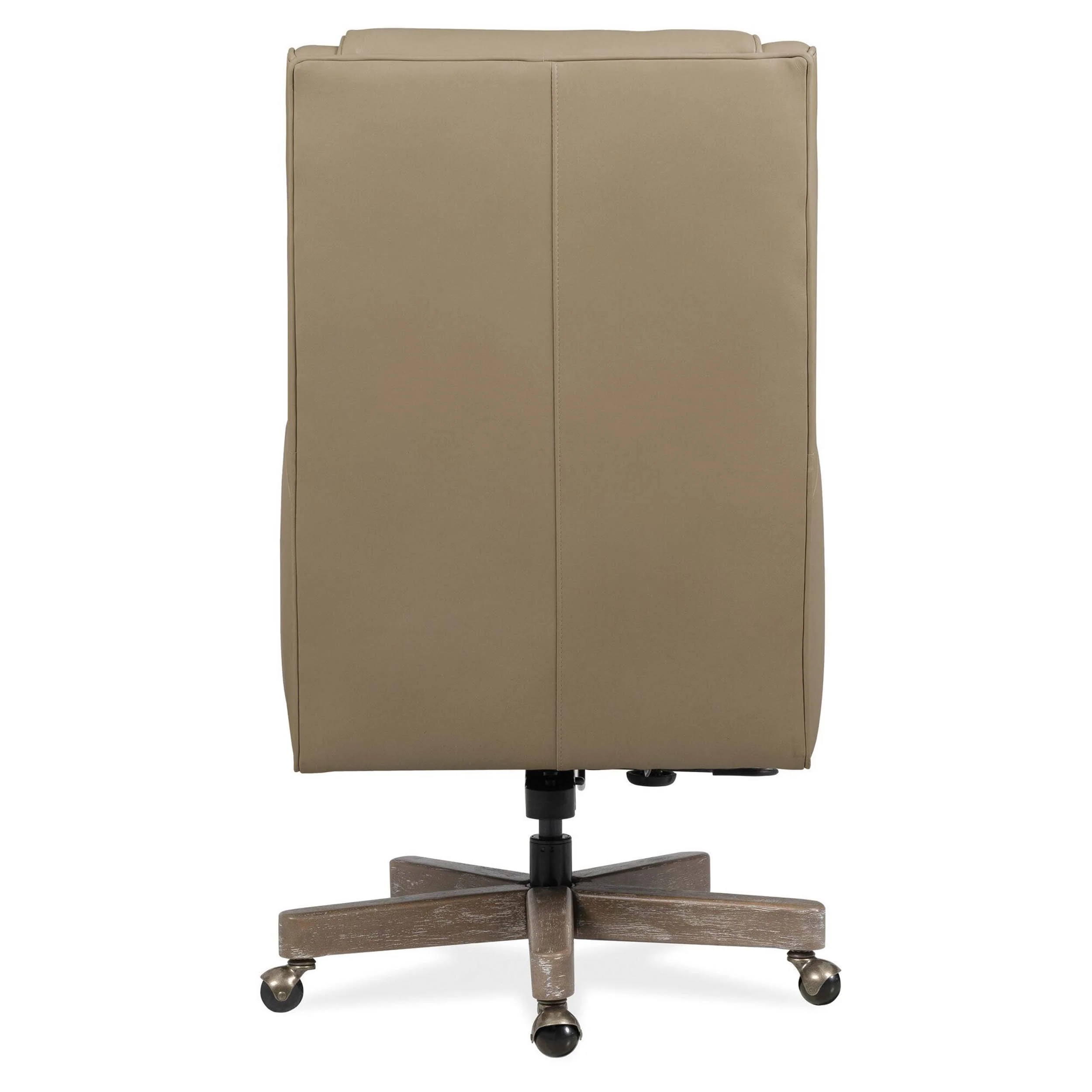 Wright Leather Executive Swivel Tilt Chair, Beige - Image 4