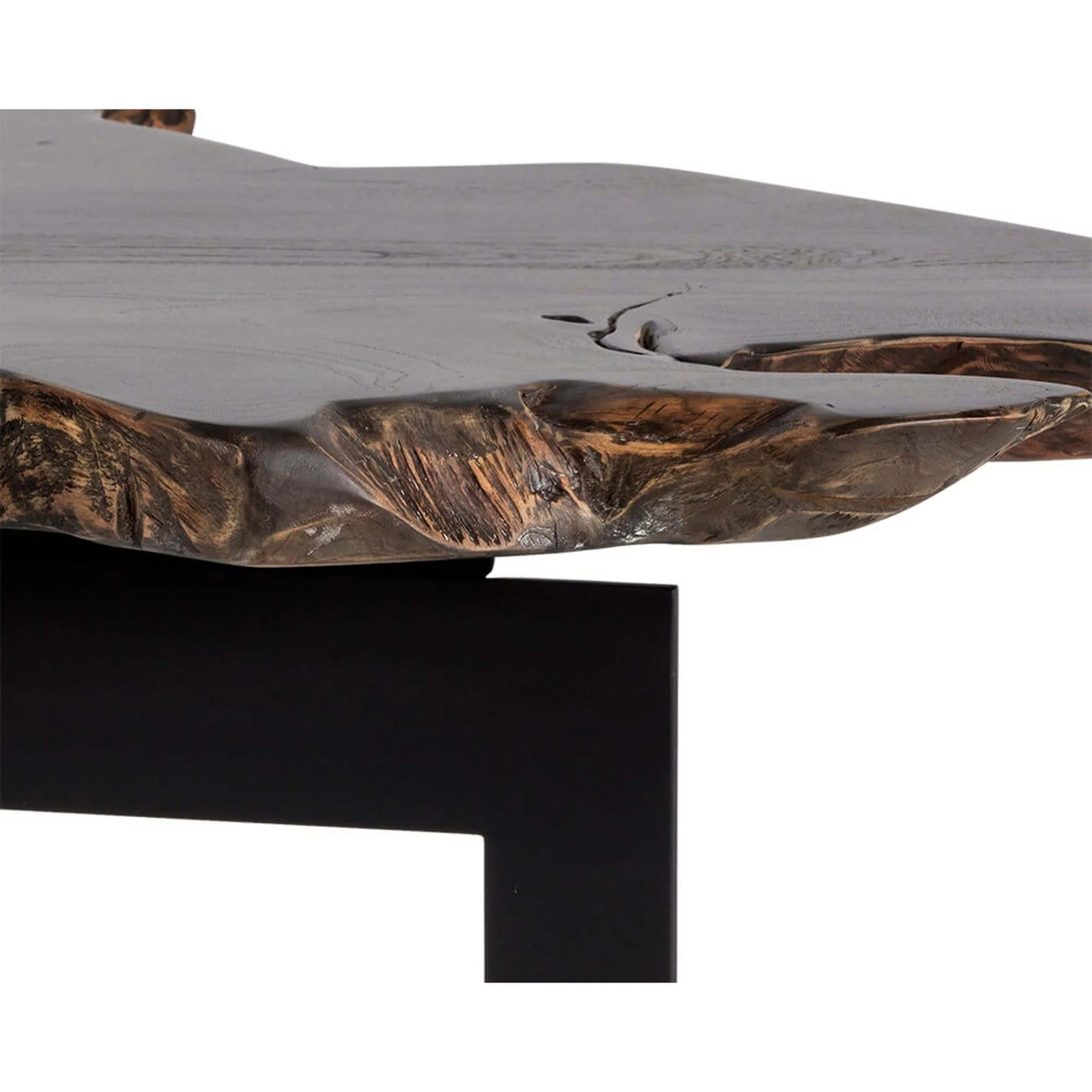 Wyatt End Table, Dark Brown - Image 3