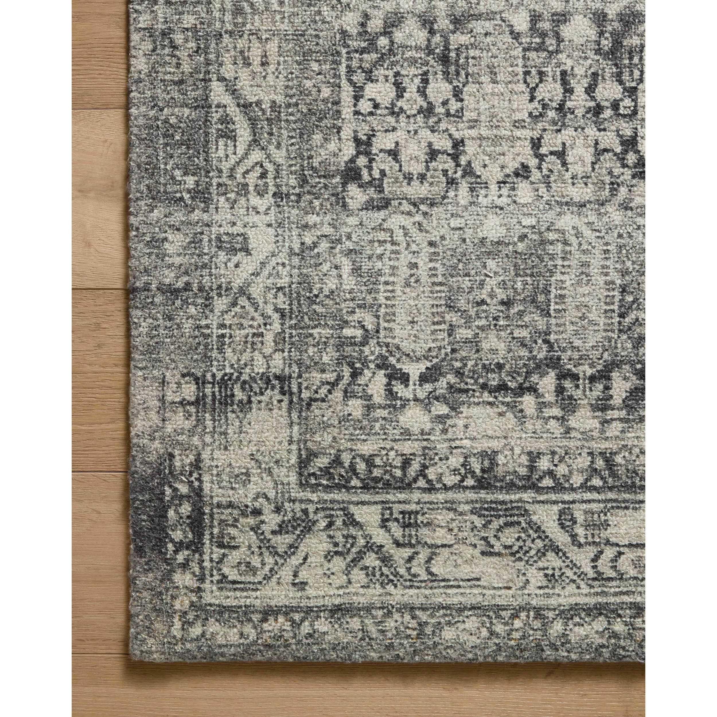 Magnolia Home by Joanna Gaines x Loloi Rug Wimberly WYM-04, Granite/Cream - Image 2