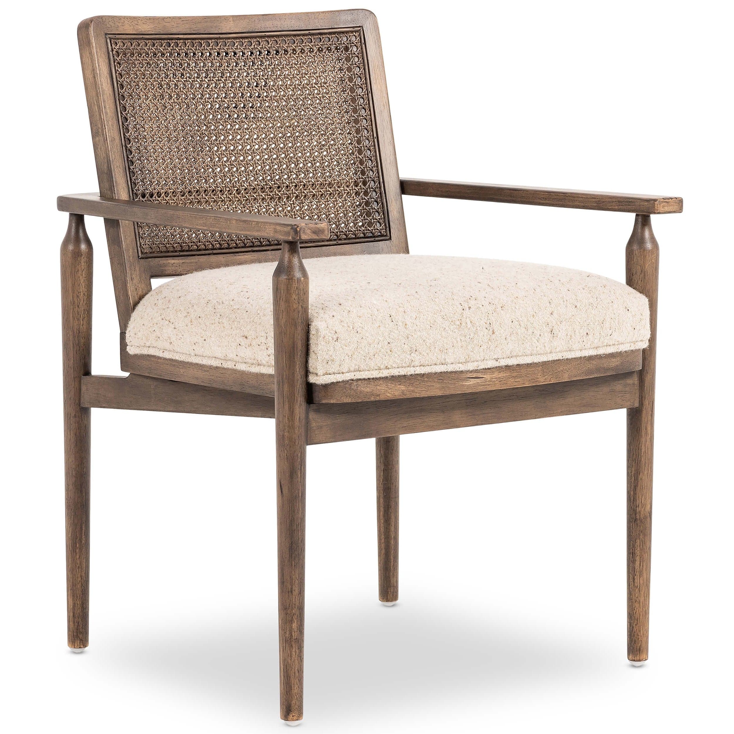 Xavier Dining Arm Chair, Hasselt Taupe by Four Hands