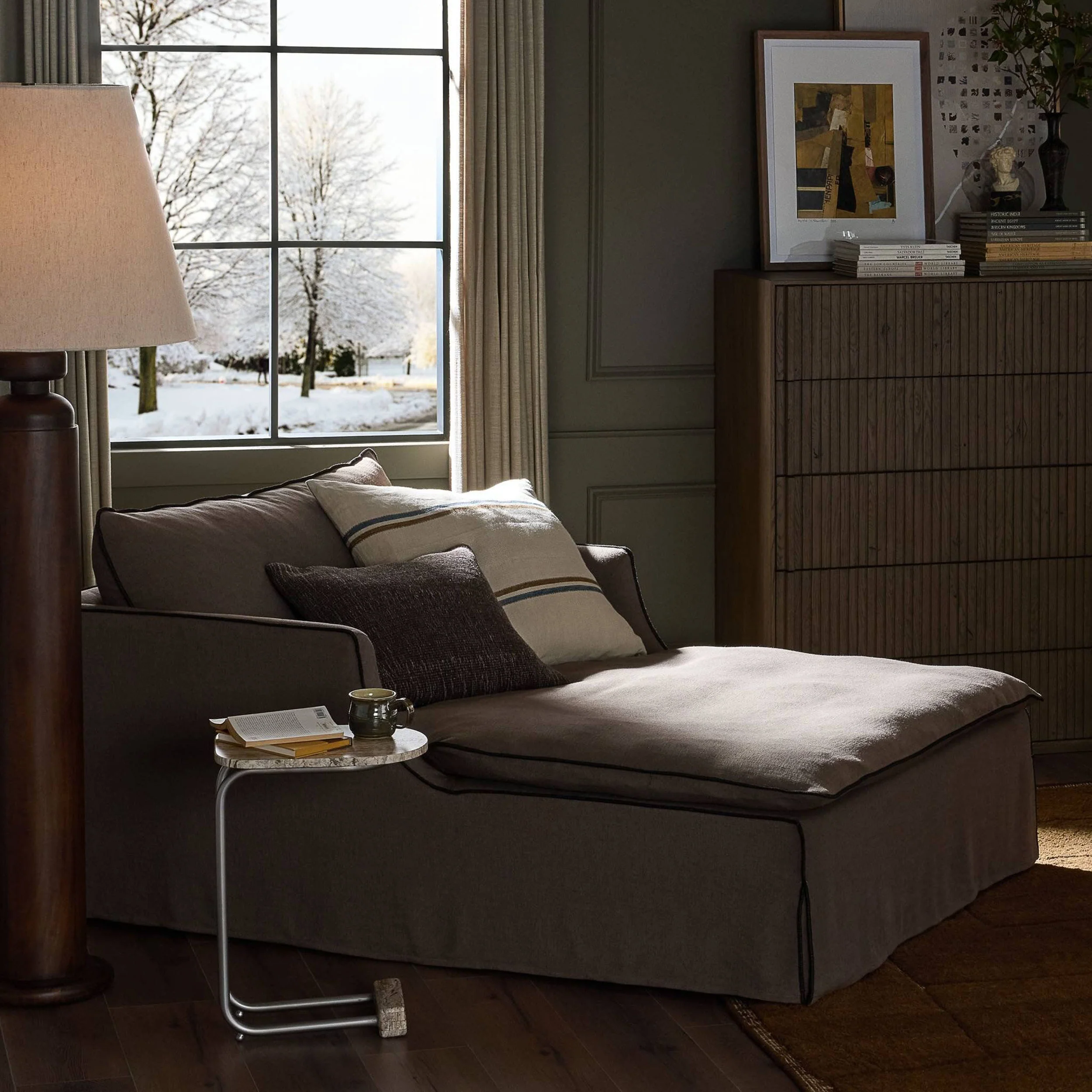 Yates Chaise, Savoy Coffee by Four Hands - Image 7
