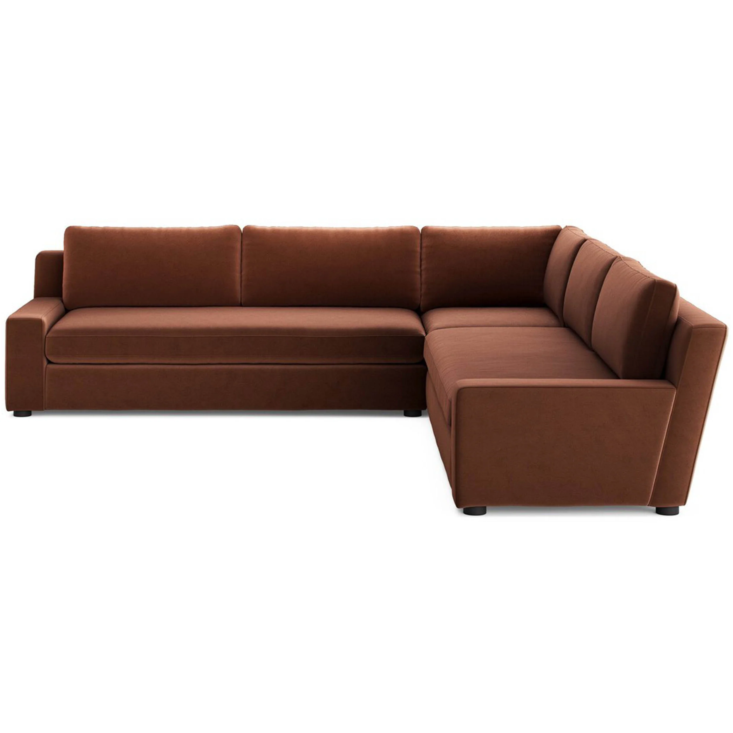 Yelena 3 Piece Sectional, Surrey Auburn by Four Hands