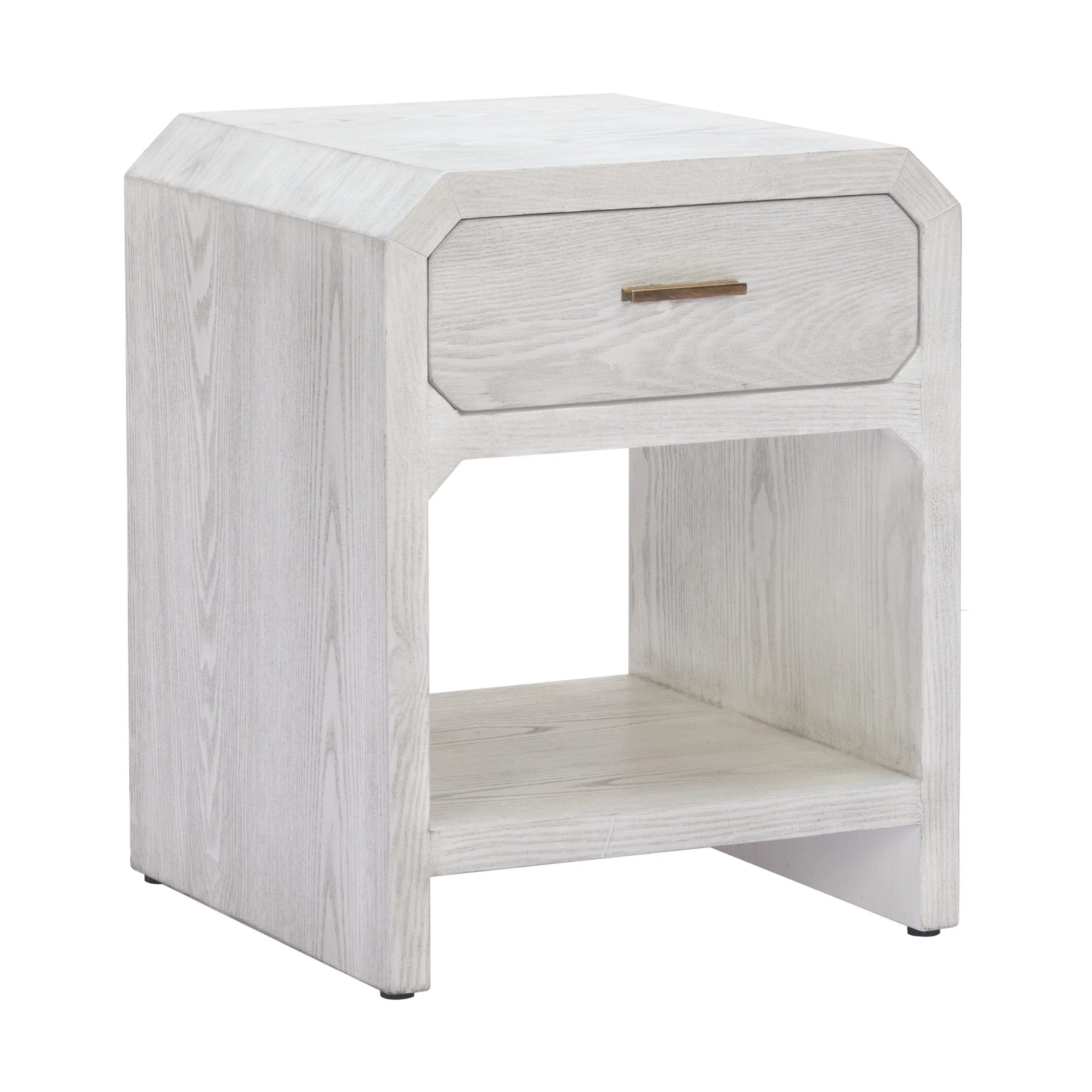 Yume Side Table Oak, White