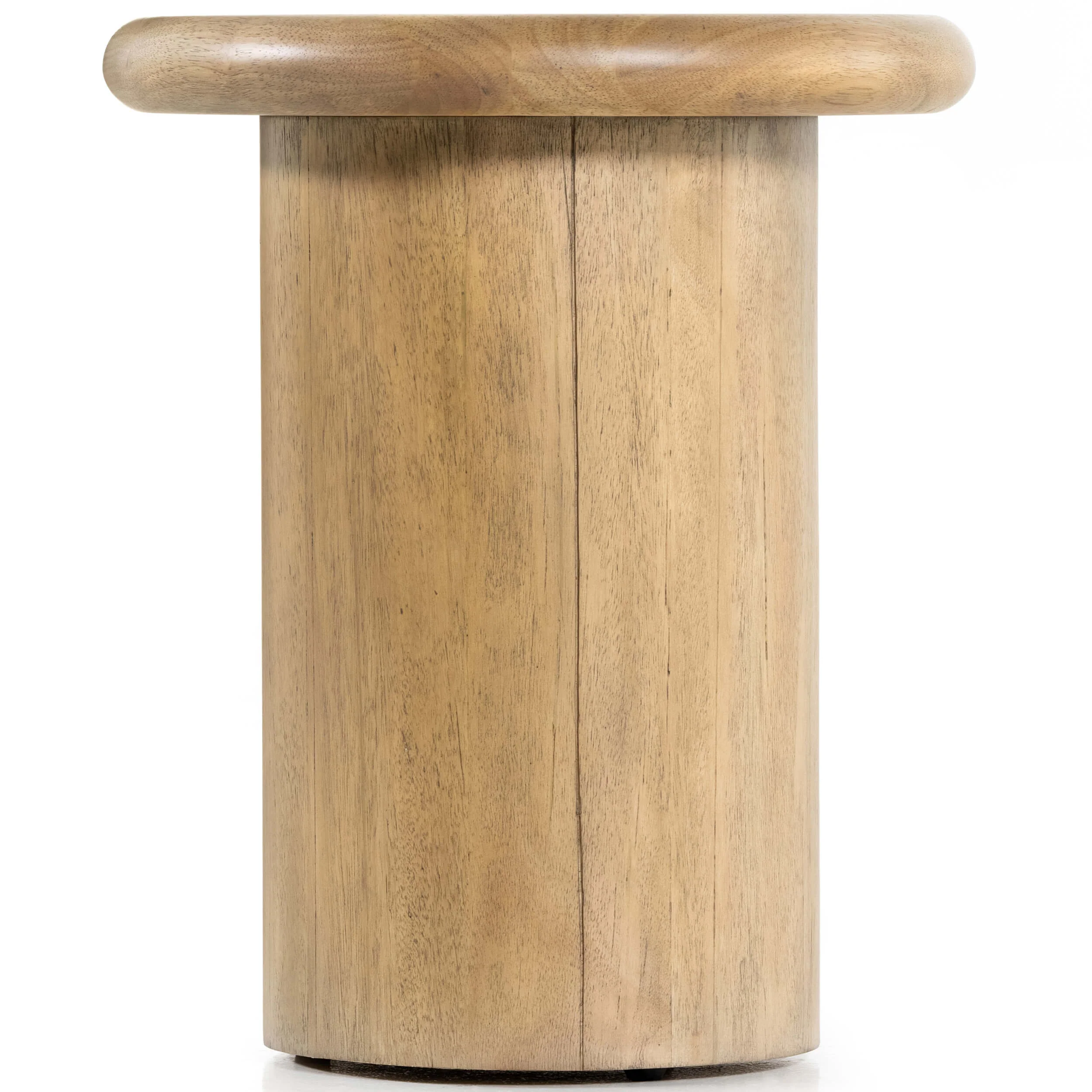 Zach End Table, Burnished Parawood by Four Hands - Image 2